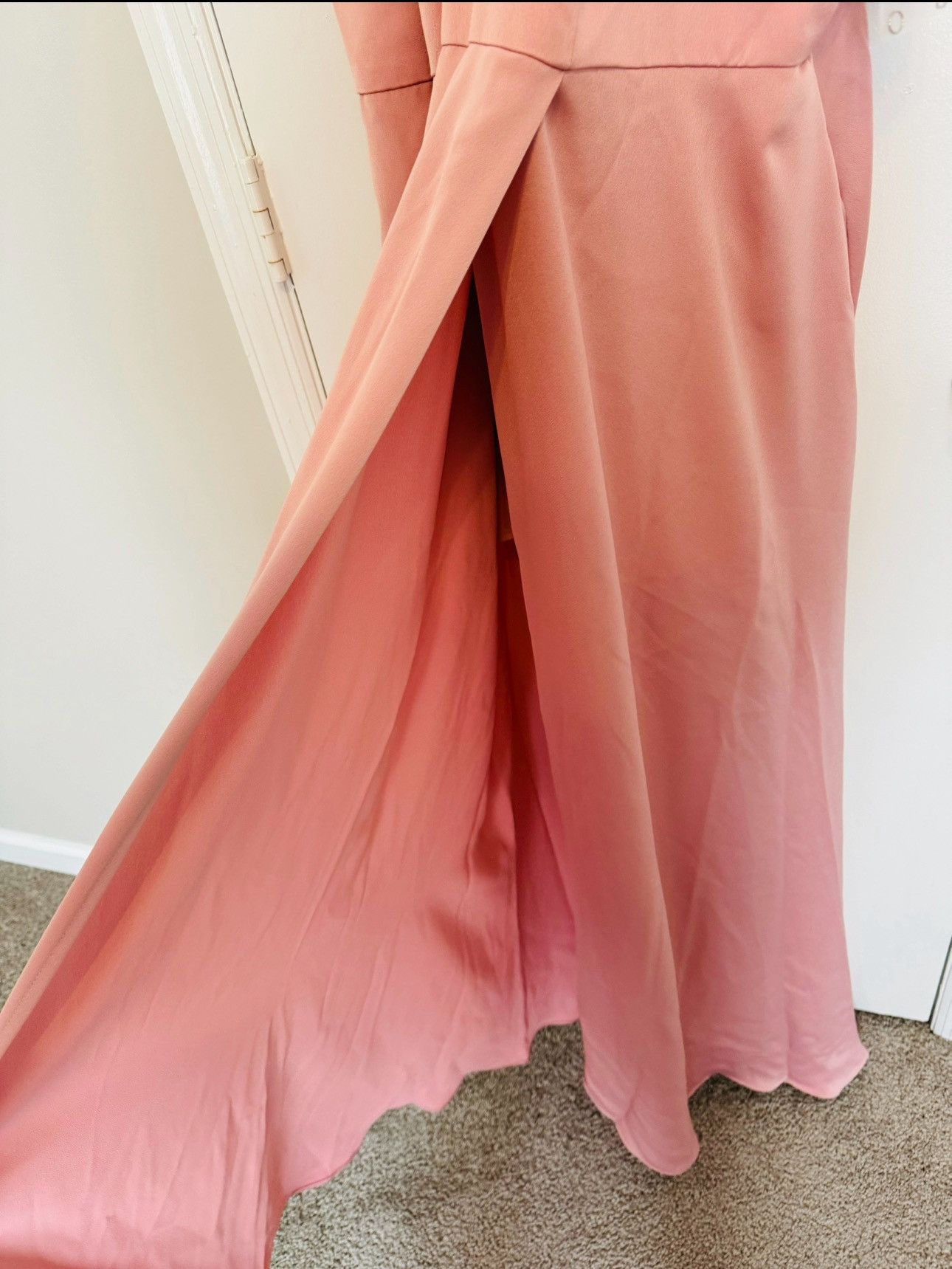 Other Celebrate DB Studio High Neck Chiffon Bridesmaid Dress Sz 20 Size 3XL / US 20-22 - 6 Thumbnail