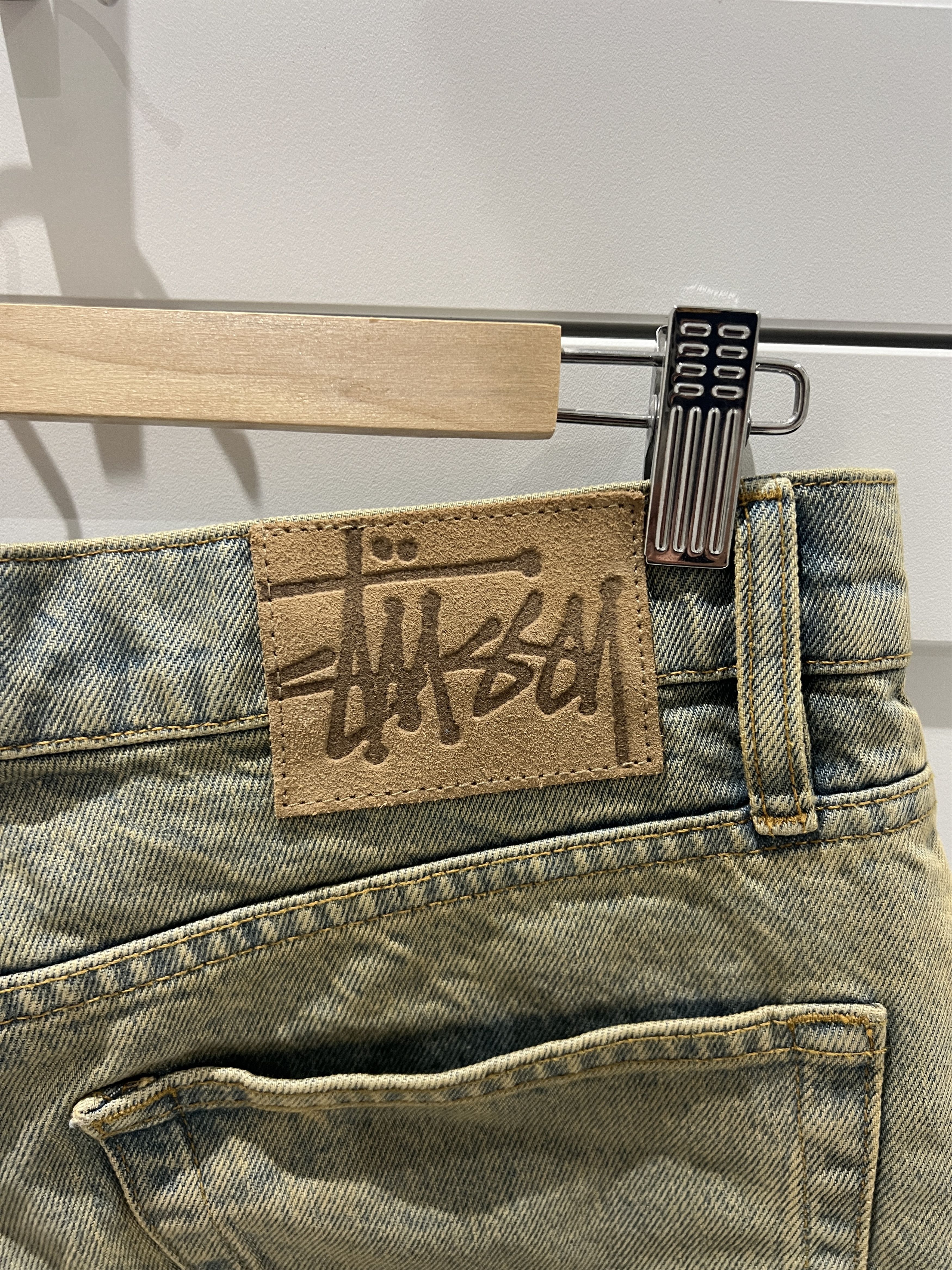 Stussy Stussy Big Ol' Shorts Sand Wash Size US 30 / EU 46 - 3 Thumbnail