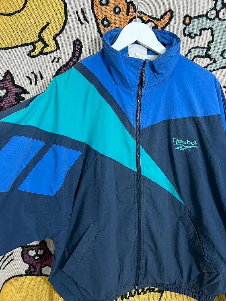 Reebok Vintage 90s Reebok Jacket size 2XL Size US XXL / EU 58 / 5 - 2 Thumbnail