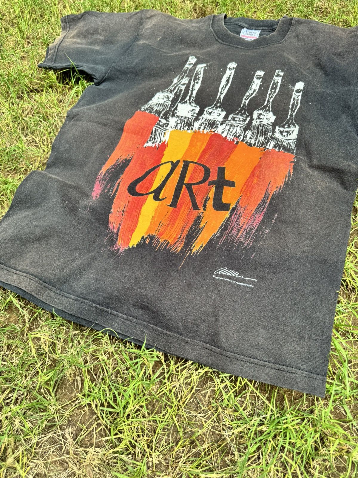 Vintage Vintage art 1994 by arman et flammarion 4 t-shirt Size US L / EU 52-54 / 3 - 4 Thumbnail