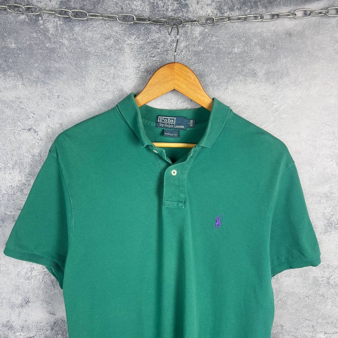 Polo Ralph Lauren Polo Ralph Lauren Polo Shirt Men's SizeL Green Short Sleeve` Size US L / EU 52-54 / 3 - 2 Thumbnail