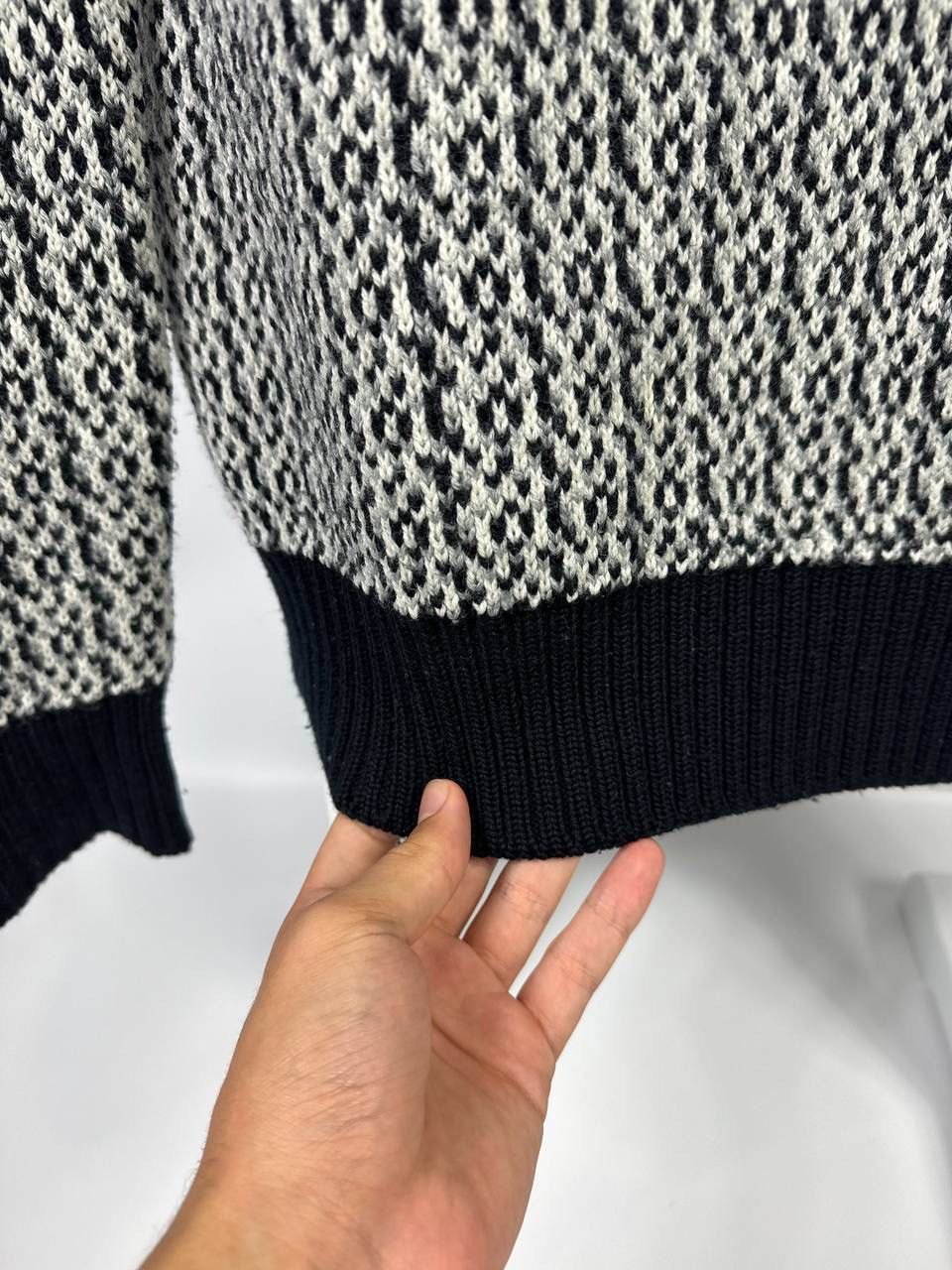 Mr P. Mr. P Donegal Cable-Knit Blend Sweater 100% Merino Wool Size US M / EU 48-50 / 2 - 2 Thumbnail