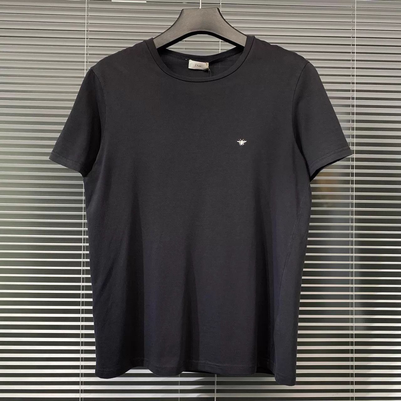 Dior Dior Classic Bee Embroidery Short T-shirt Black L Size L / US 10 / IT 46 - 1 Thumbnail