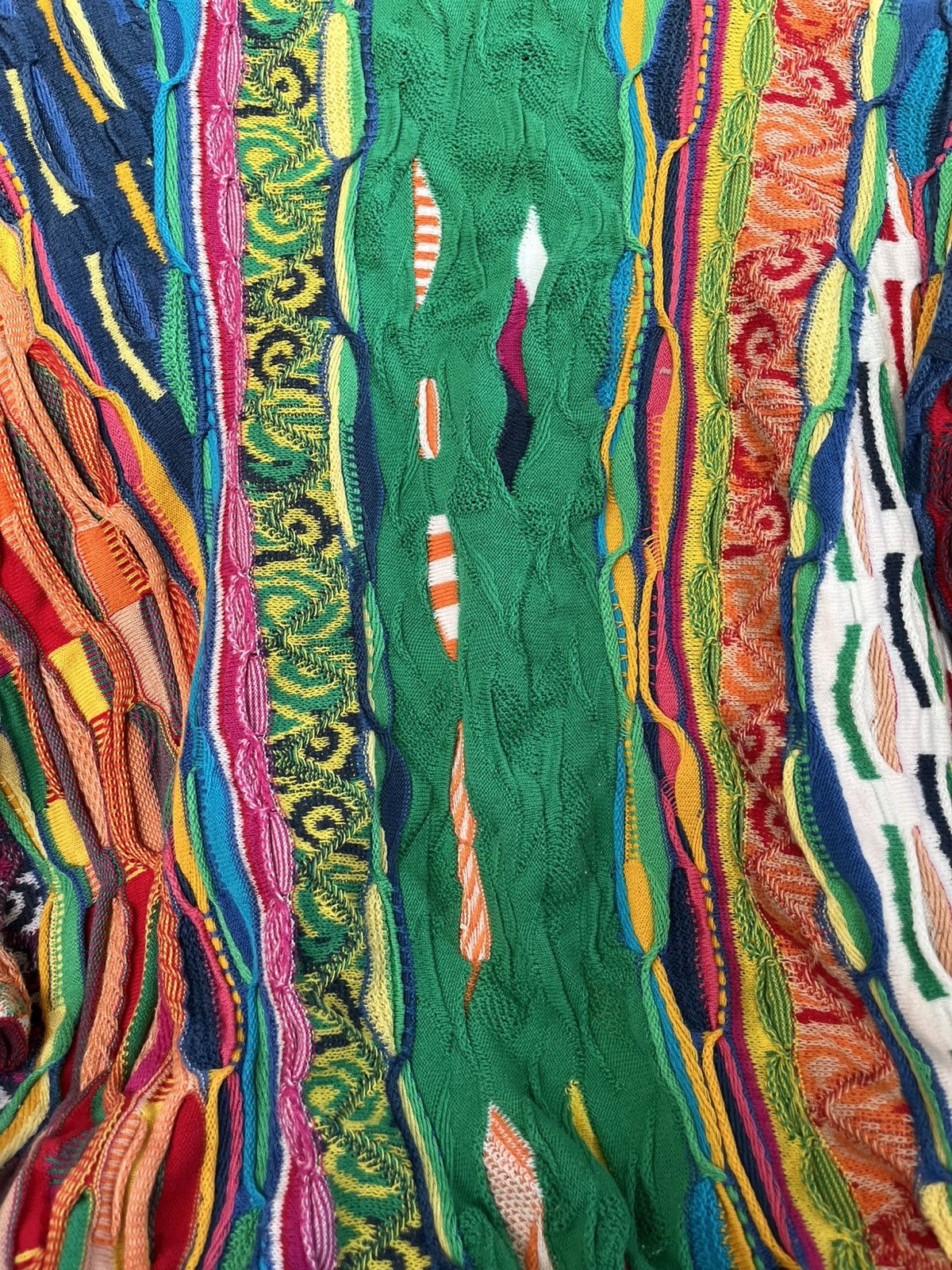 Coogi Rare Vintage 90s Coogi 3D Knit Sweater Rainbow Unicorn Size US M / EU 48-50 / 2 - 7 Thumbnail