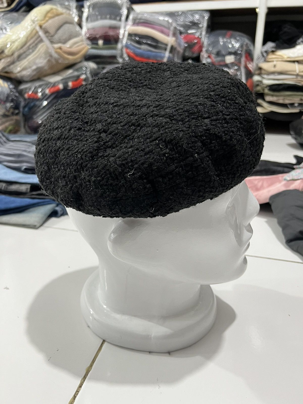 Yohji Yamamoto 2000s Japanese Hysteric Ifsix Knit Barrett Flat Cap y2k Lgb Size ONE SIZE - 3 Thumbnail