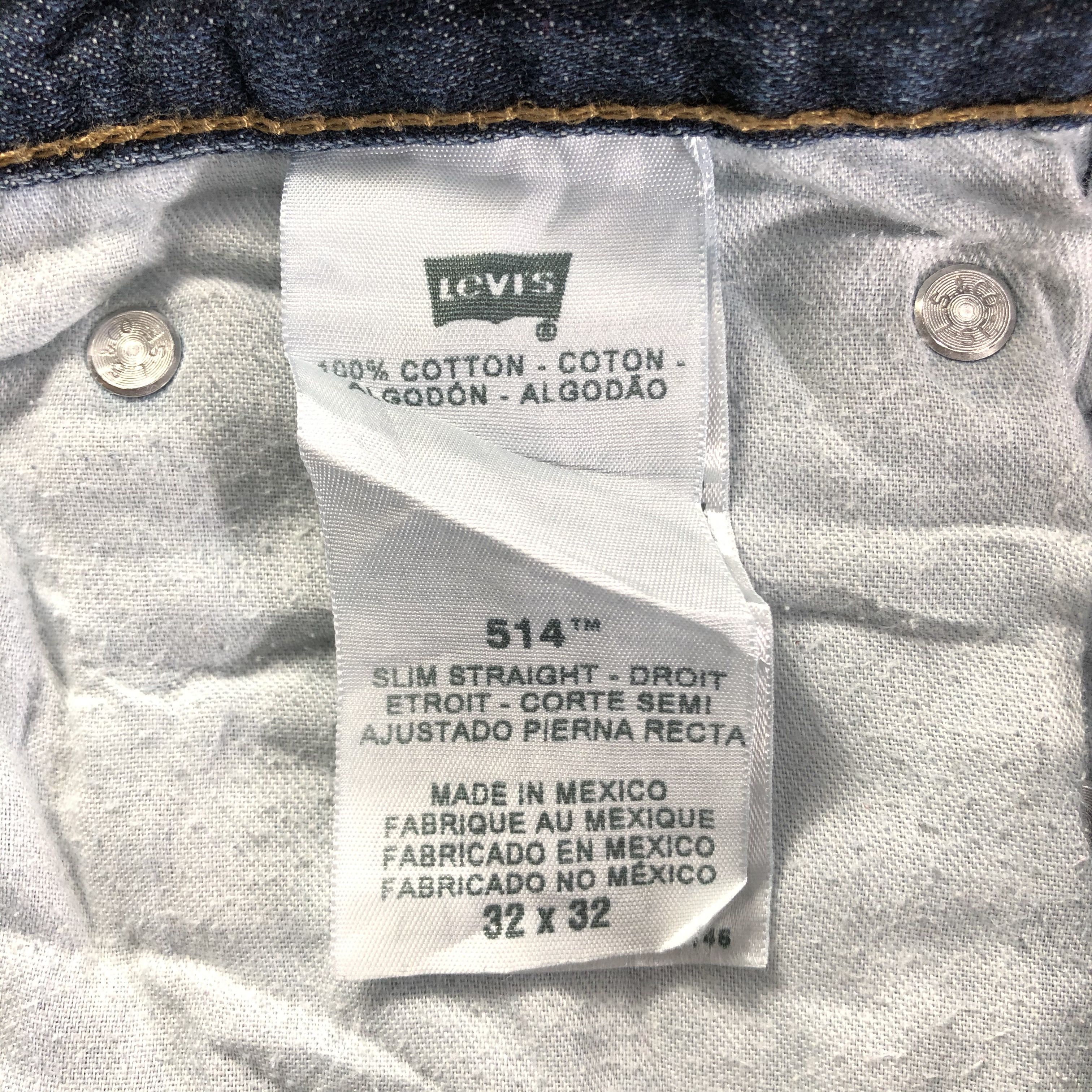 Levi's Vintage Levis 514 Jeans-J3244 Size US 33 - 11 Thumbnail