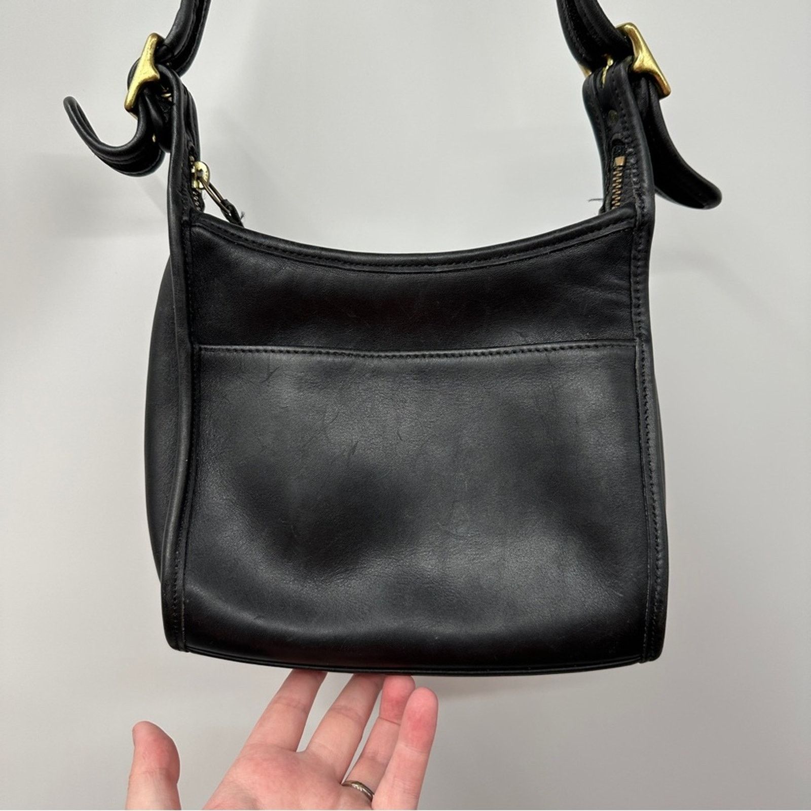 Coach Vintage Coach 9997 Legacy Black Genuine Leather Crossbody Size ONE SIZE - 7 Thumbnail