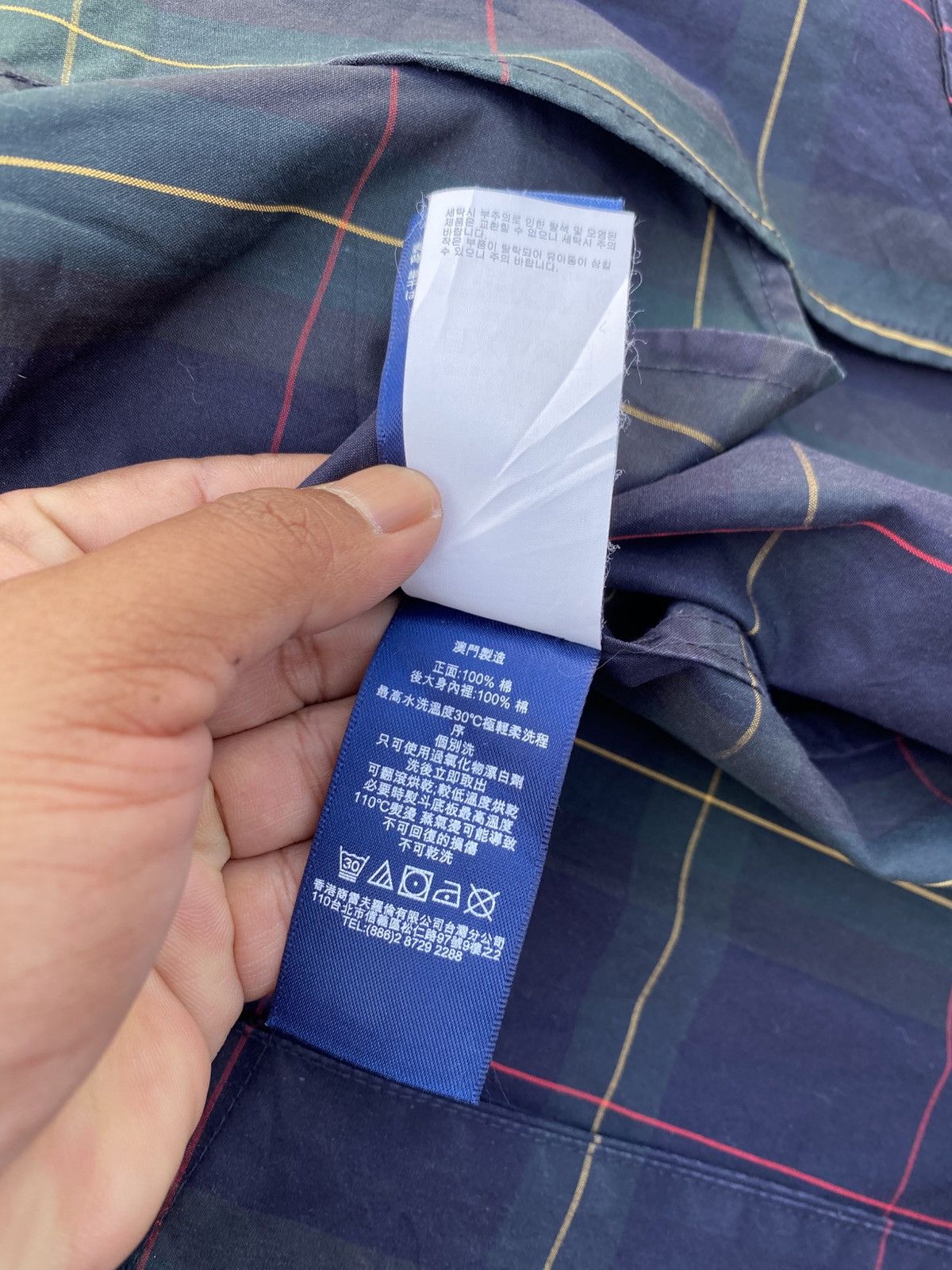 Ralph Lauren Vintage Polo Ralph Lauren Plaid Waxed Twill Balmacaan Coat Size US M / EU 48-50 / 2 - 15 Thumbnail