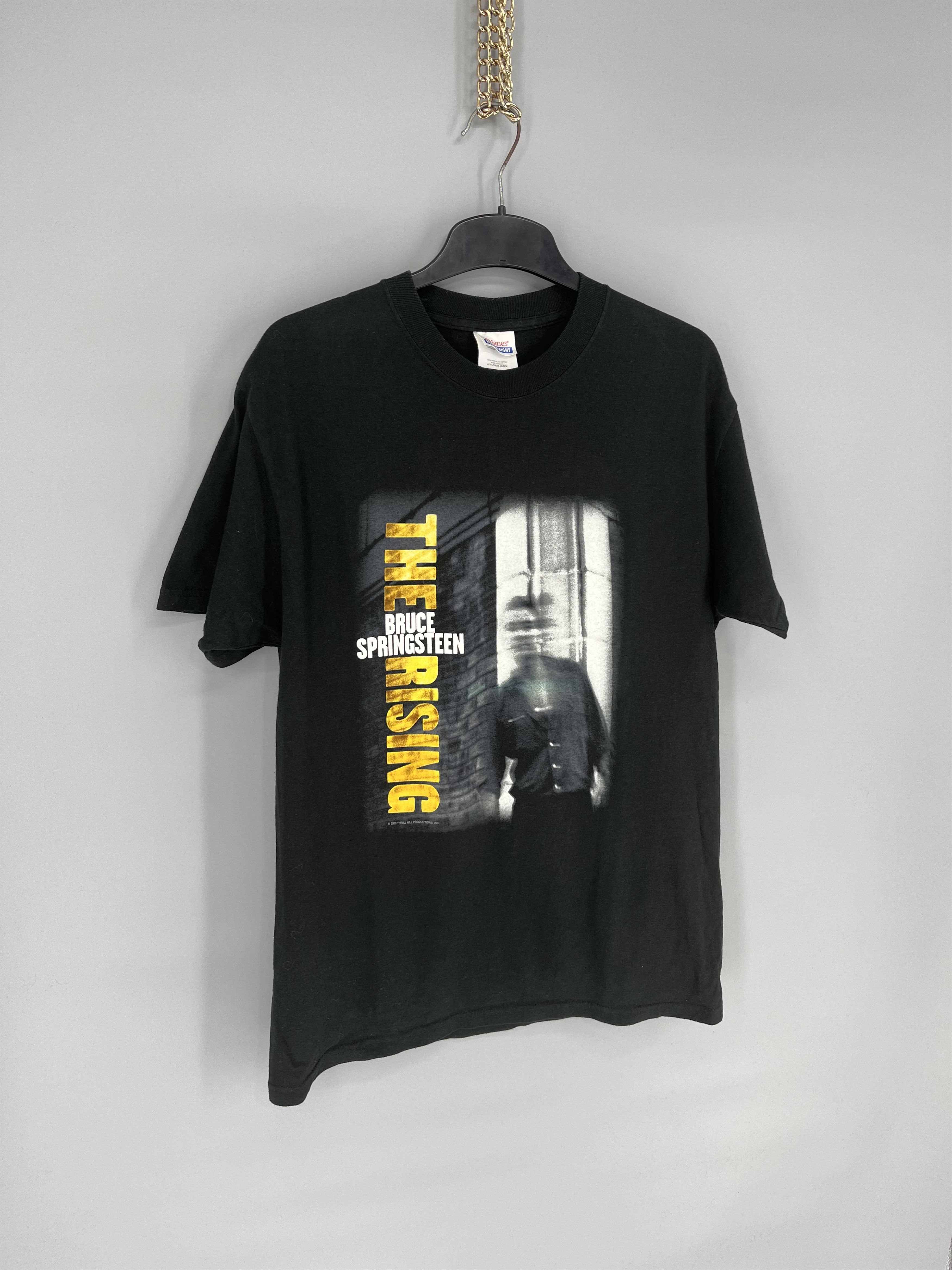 Band Tees Vintage Y2K Bruce Springsteen “The Rising” Tour 2003 Tshirt Size US M / EU 48-50 / 2 - 2 Thumbnail