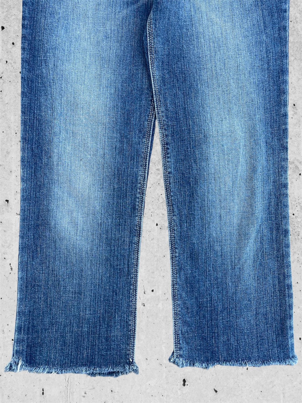 Japanese Brand 🔥 Appena Due Distressed Denim Streetwear W32🔥 Size US 32 / EU 48 - 4 Thumbnail