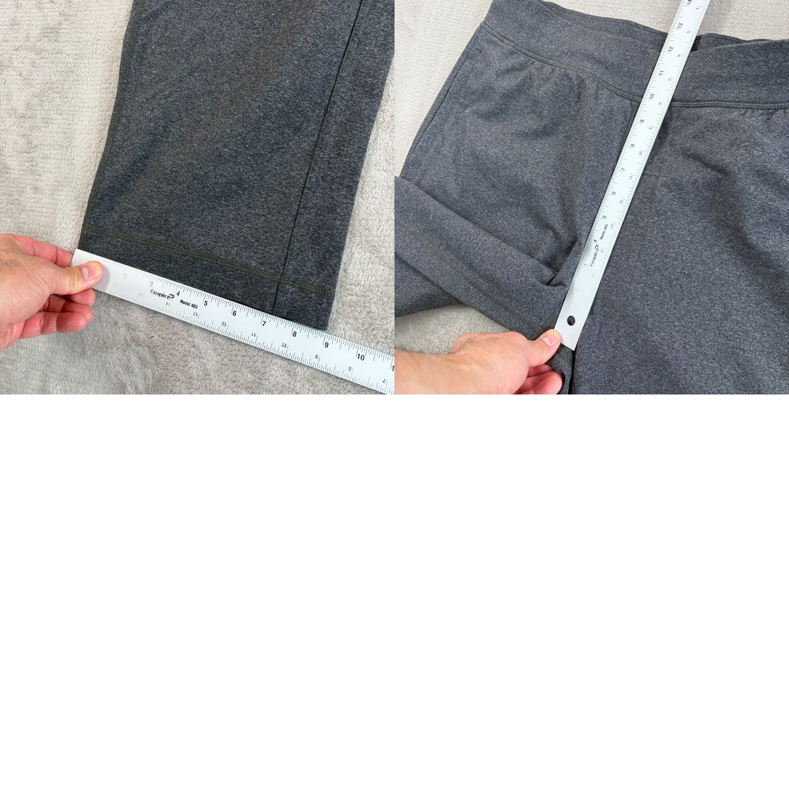 Lululemon Lululemon Kung Fu Pants Men XL 34x33 Grey Sweatpants Activewear Pockets Stretch Machine Washable Size US 36 / EU 52 - 8 Thumbnail