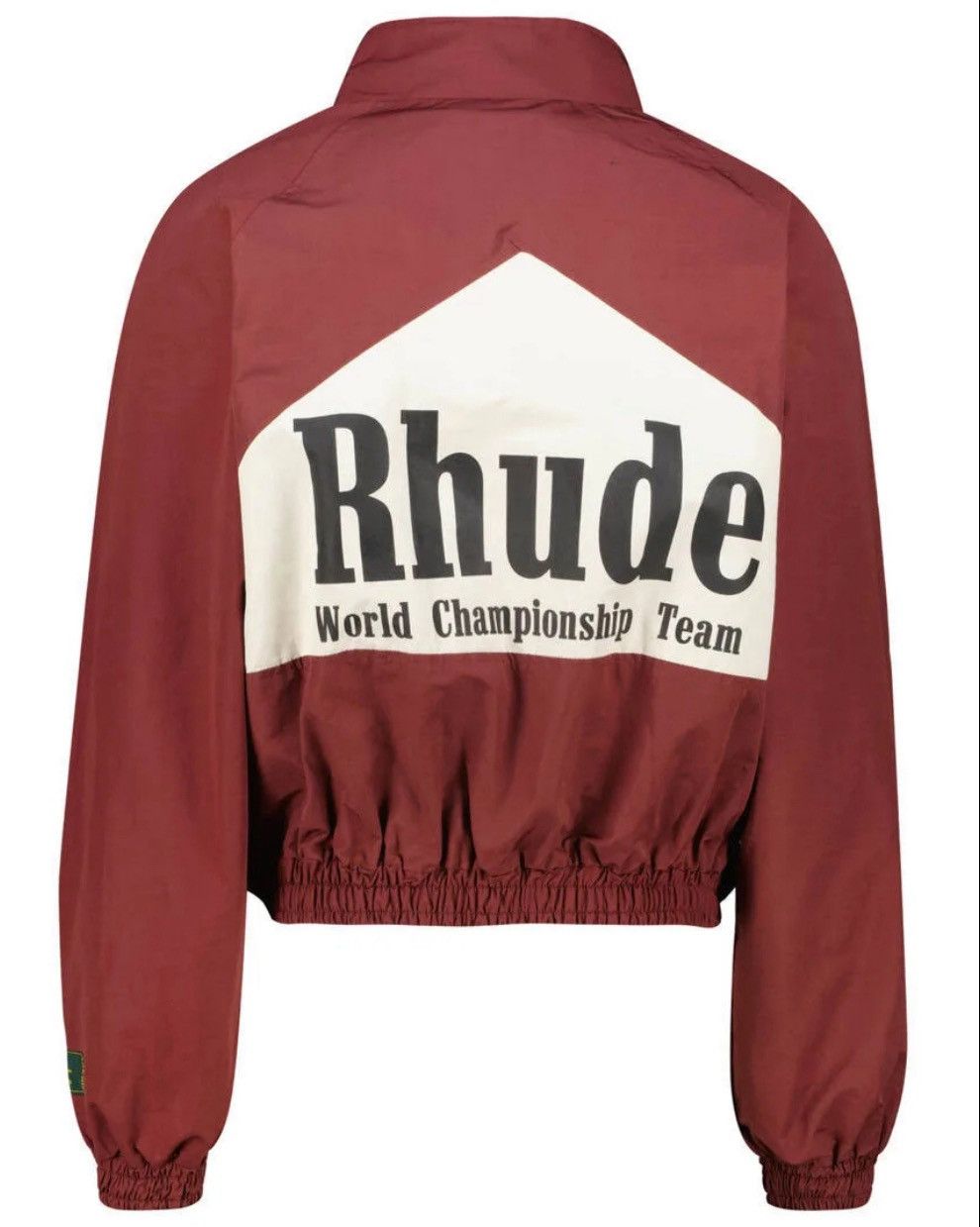 Rhude Rhude World Champions "Maroon / White" bomber jacket Size US M / EU 48-50 / 2 - 2 Thumbnail