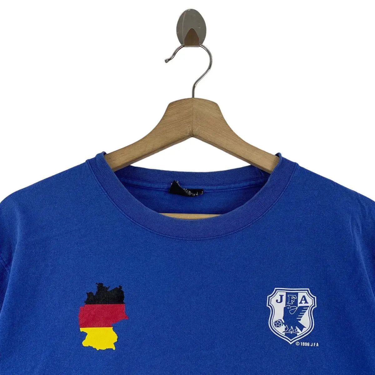 Vintage Vintage 1996 JFA JAPAN FOOTBALL J League Tee Shirt Asia Size US M / EU 48-50 / 2 - 2 Thumbnail