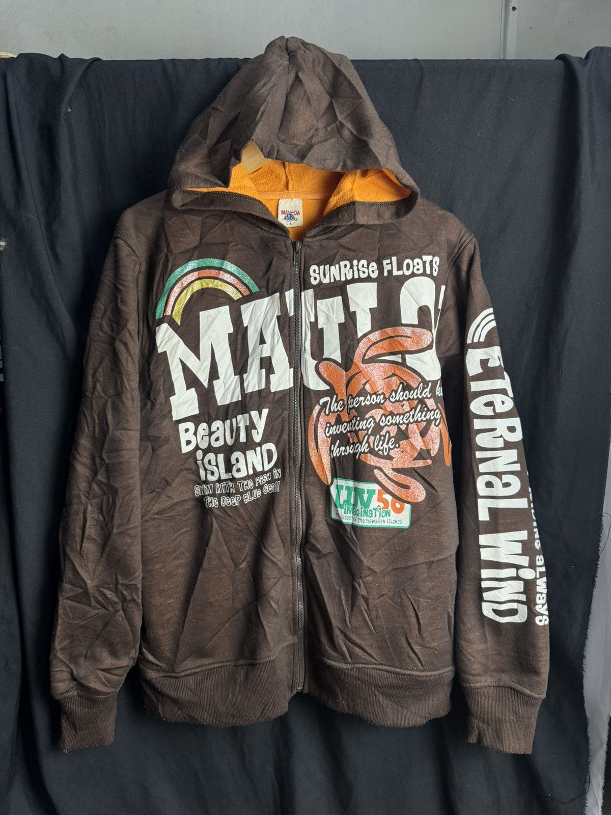 Japanese Brand Japanese Poem Maui Hoodie Ifsix Lgb styled Size US L / EU 52-54 / 3 - 1 Thumbnail