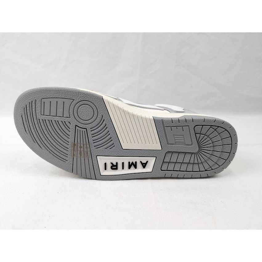 Amiri o1rshd1 Skelton Low-Top Sneakers in Grey Size US 9 / EU 42 - 9 Thumbnail