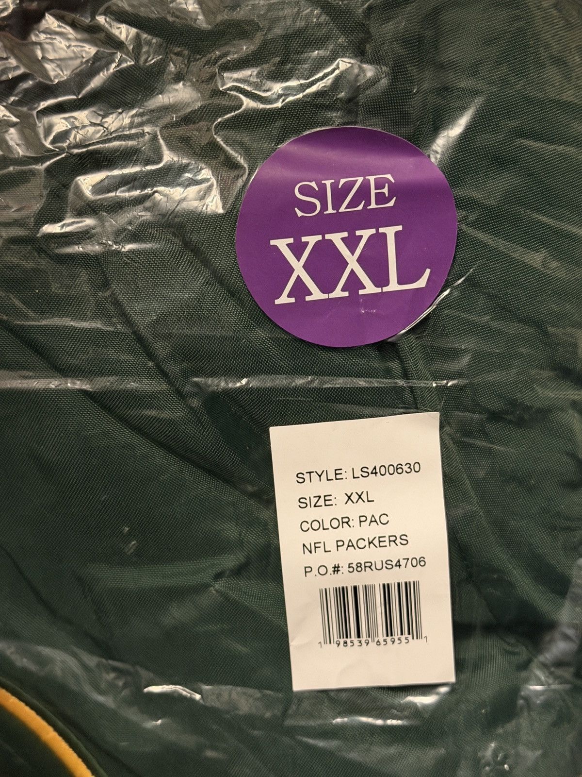Drake OVO x NFL GREEN BAY PACKERS STARTER® SIDELINE PUFFER JACKET Size US XXL / EU 58 / 5 - 13 Thumbnail