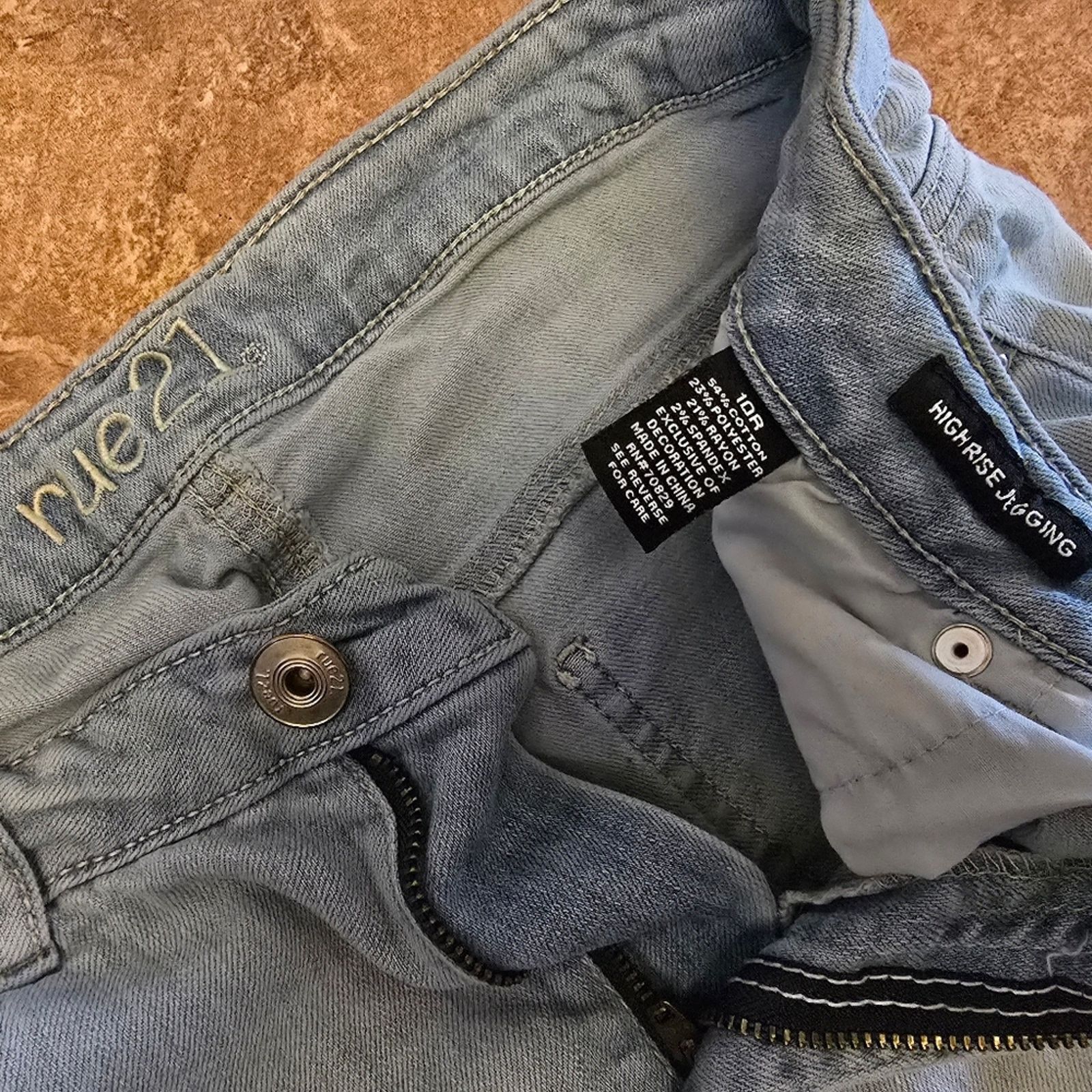rue21 Light Denim | RUE21 | High Rise Jean Size 32" / US 10 / IT 46 - 3 Thumbnail