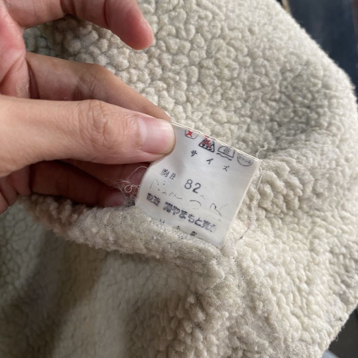 Kansai Yamamoto Vtg 90s Kansai Yamamoto "BASARA" Graphic Wool Bomber Jacket Size US S / EU 44-46 / 1 - 15 Thumbnail