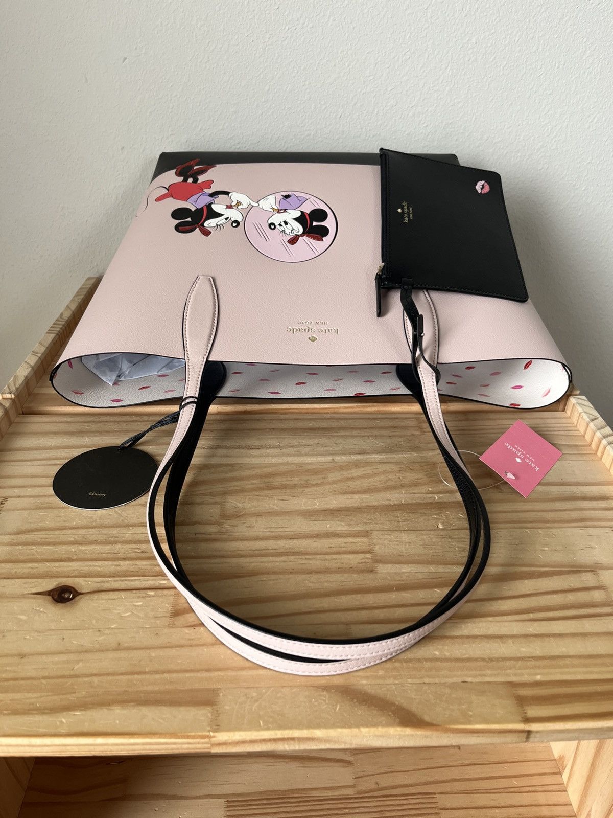 Kate Spade Kate Spade Minnie Mouse Large Reversible Tote Set Size ONE SIZE - 18 Thumbnail