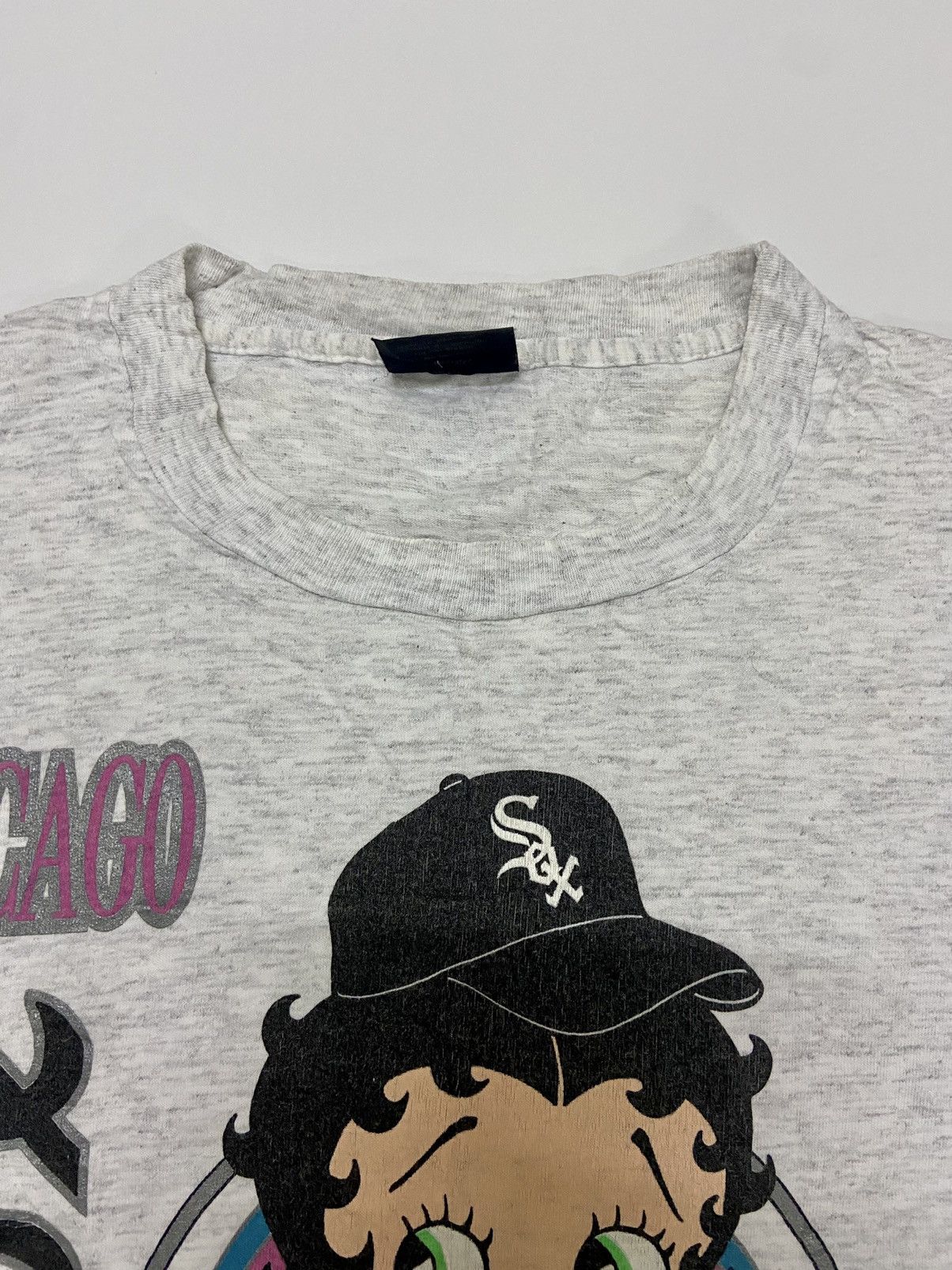 Vintage VINTAGE BETTY BOOP x WHITE SOX TEE Size US M / EU 48-50 / 2 - 5 Thumbnail