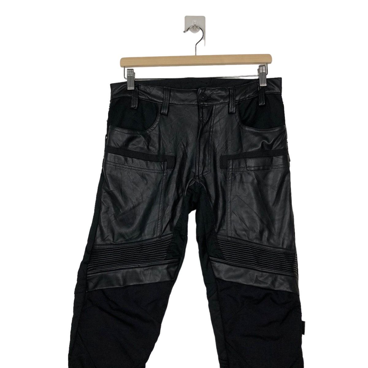 Japanese Brand 🔥90’s Rare Biker Pants Cargo Multi Pocket Corduro Size US 32 / EU 48 - 6 Thumbnail
