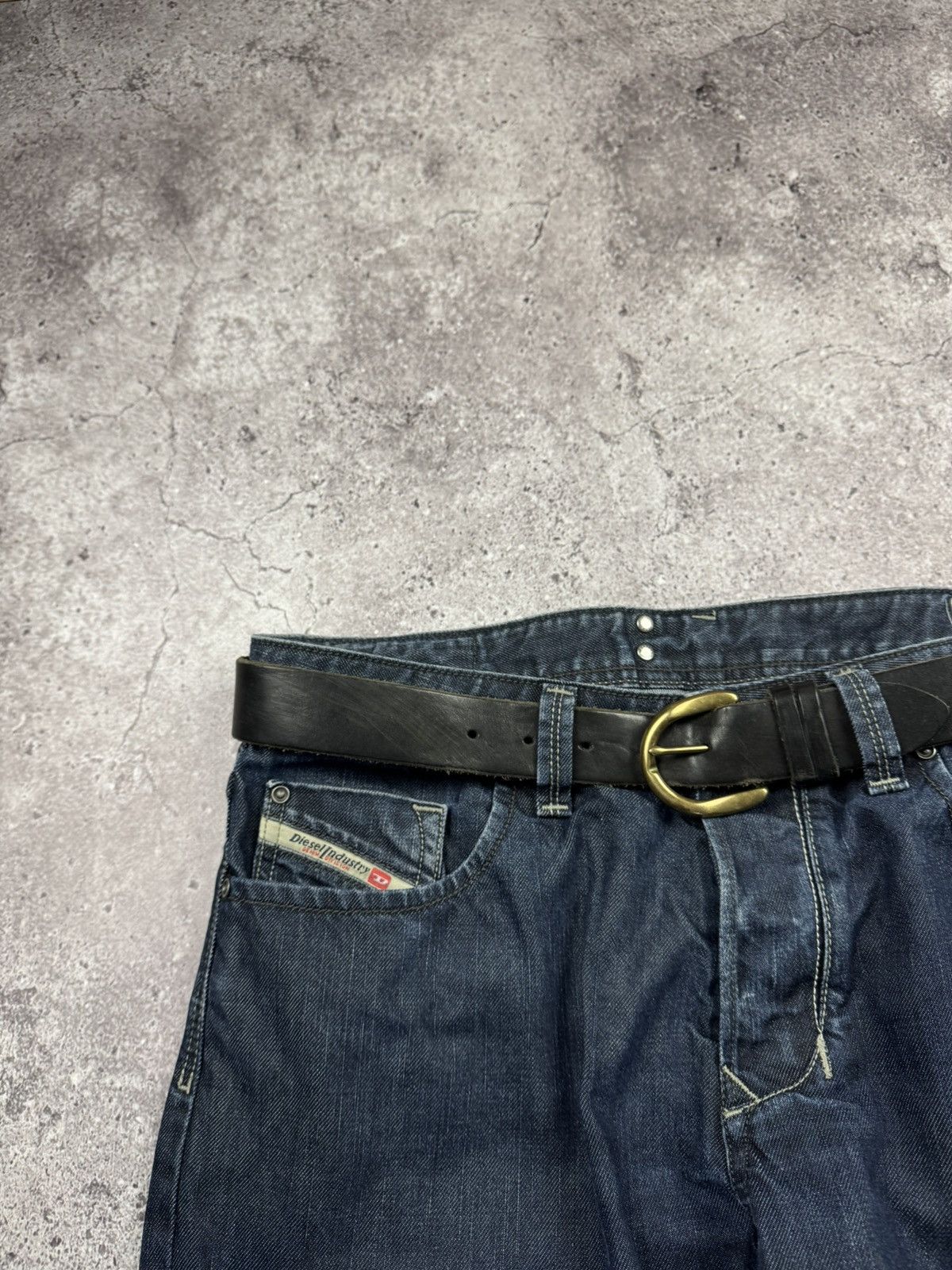 Ralph Lauren Vintage Polo Ralph Lauren Leather Belt Very Rare Black Gold Size ONE SIZE - 3 Thumbnail