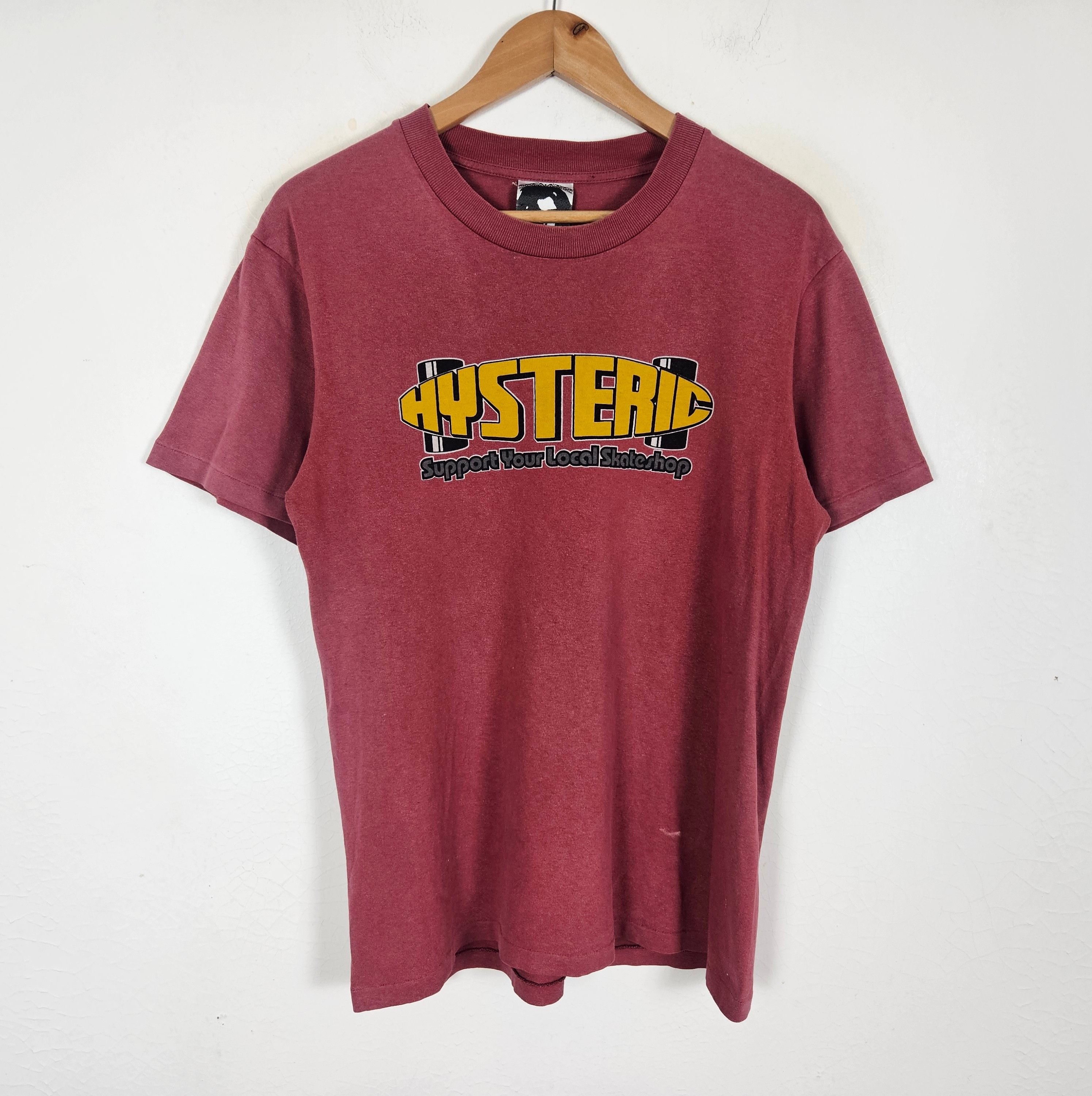 Hysteric Glamour Hysteric Glamour Support your Local Skateshop shirt Size US S / EU 44-46 / 1 - 2 Thumbnail