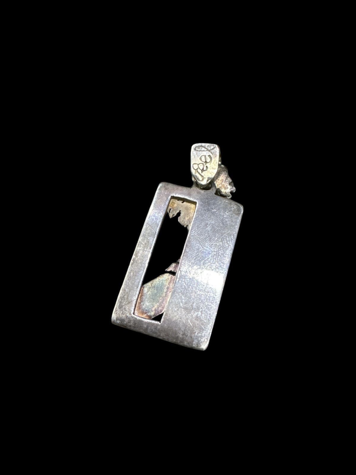 Jewelry 925 STERLING SILVER FEATHERS PENDANT NECKLACE Size ONE SIZE - 2 Thumbnail