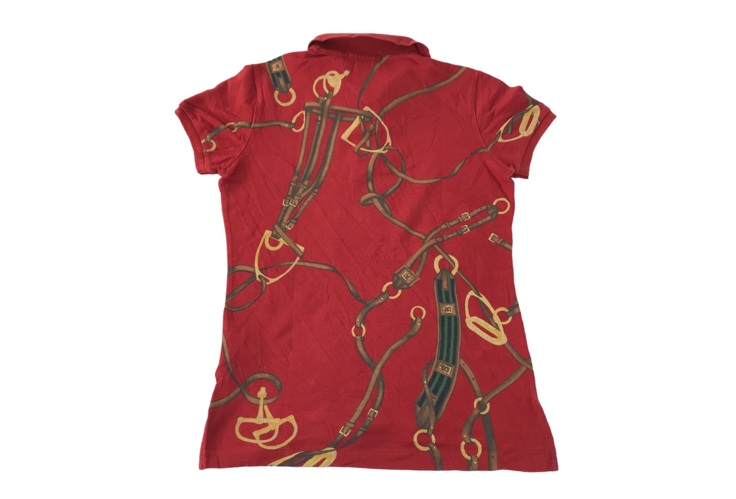 Other Polo By Ralph Lauren Baroque Rope Design Pony Polo Tee Size S / US 4 / IT 40 - 2 Thumbnail