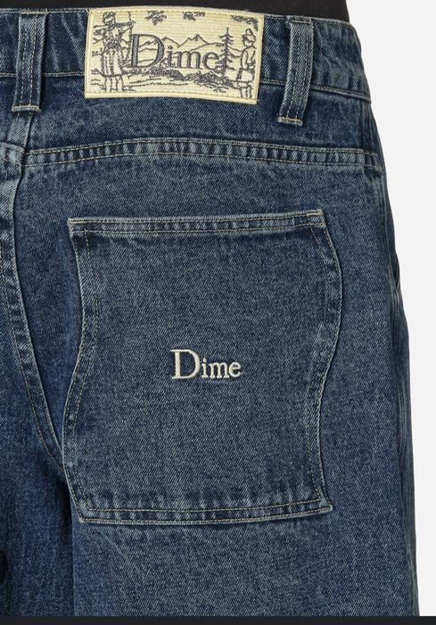 Dime Classic Baggy Denim Pants - Indigo XL