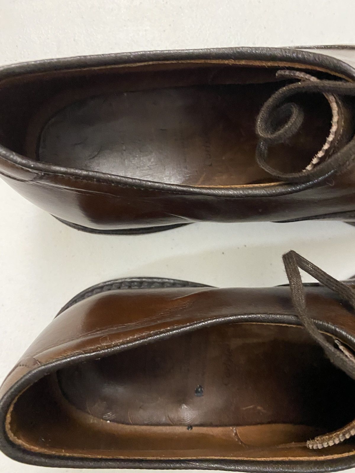 Allen Edmonds Allen Edmonds Dark Brown Chili Leather Carlyle Oxford 9.5 D Size US 9.5 / EU 42-43 - 15 Thumbnail