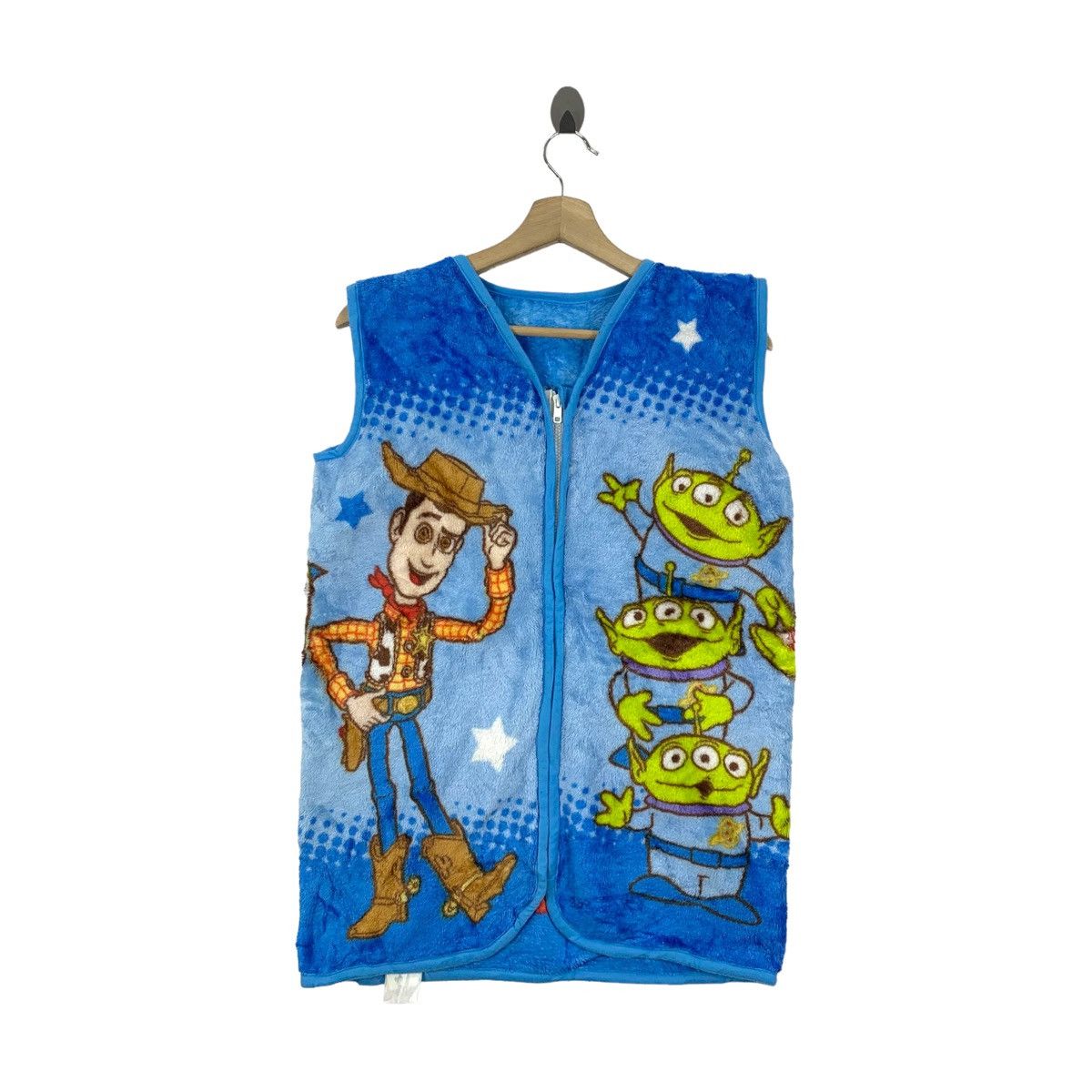 Cartoon Network × Disney TOY STORY By Disney Pixar Cartoon Design Fleece Vest Jacket Size US S / EU 44-46 / 1 - 1 Thumbnail