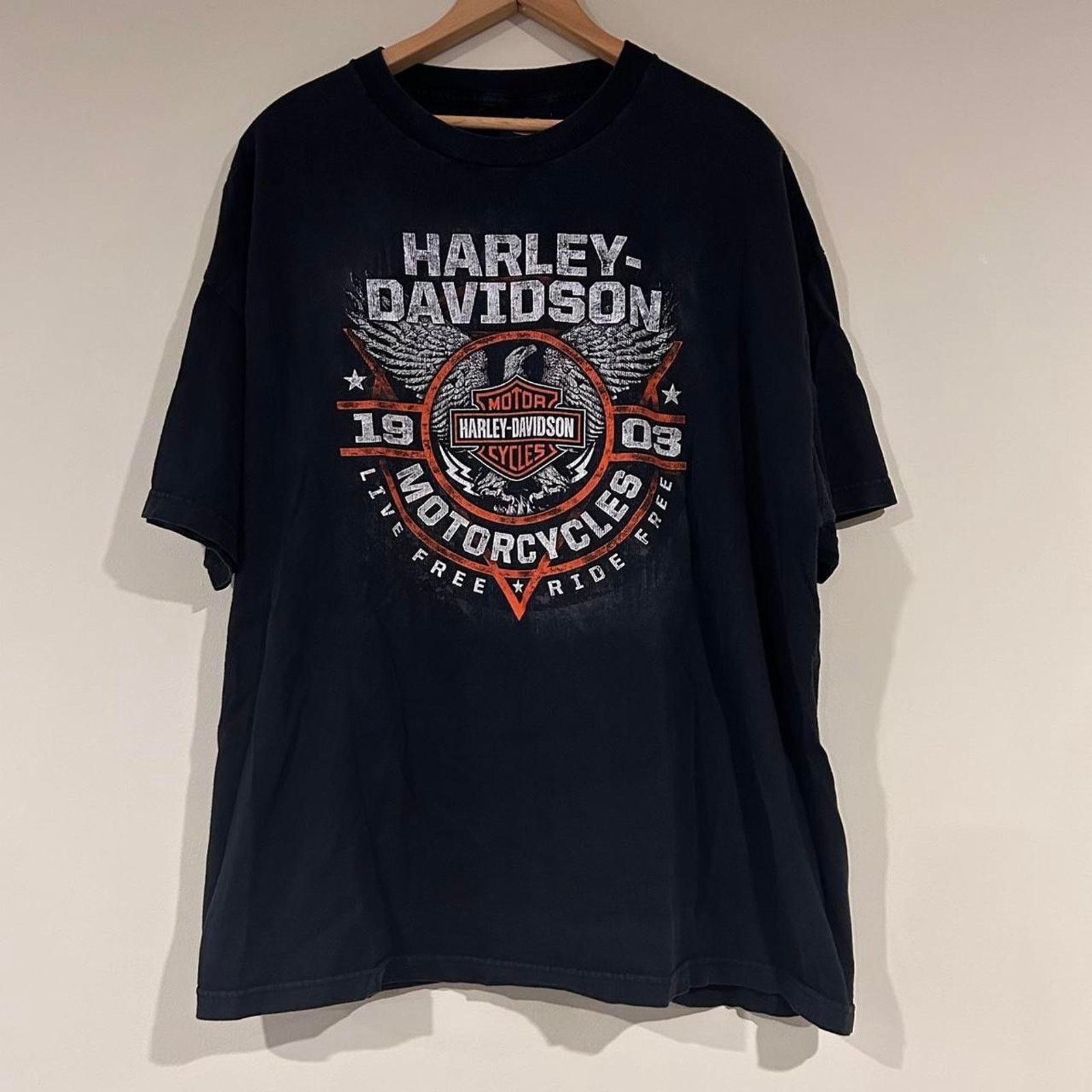 Harley Davidson Harley Davidson Laconia New Hampshire Tee Shirt Size US XXL / EU 58 / 5 - 1 Thumbnail