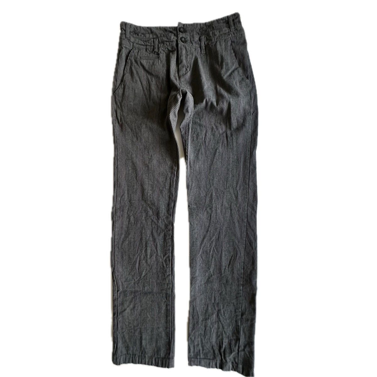 Desigual Desigual Pinstripe Trousers Double Button Waist EU 30 US 10 Size 25" / US 0 / IT 36 - 3 Thumbnail