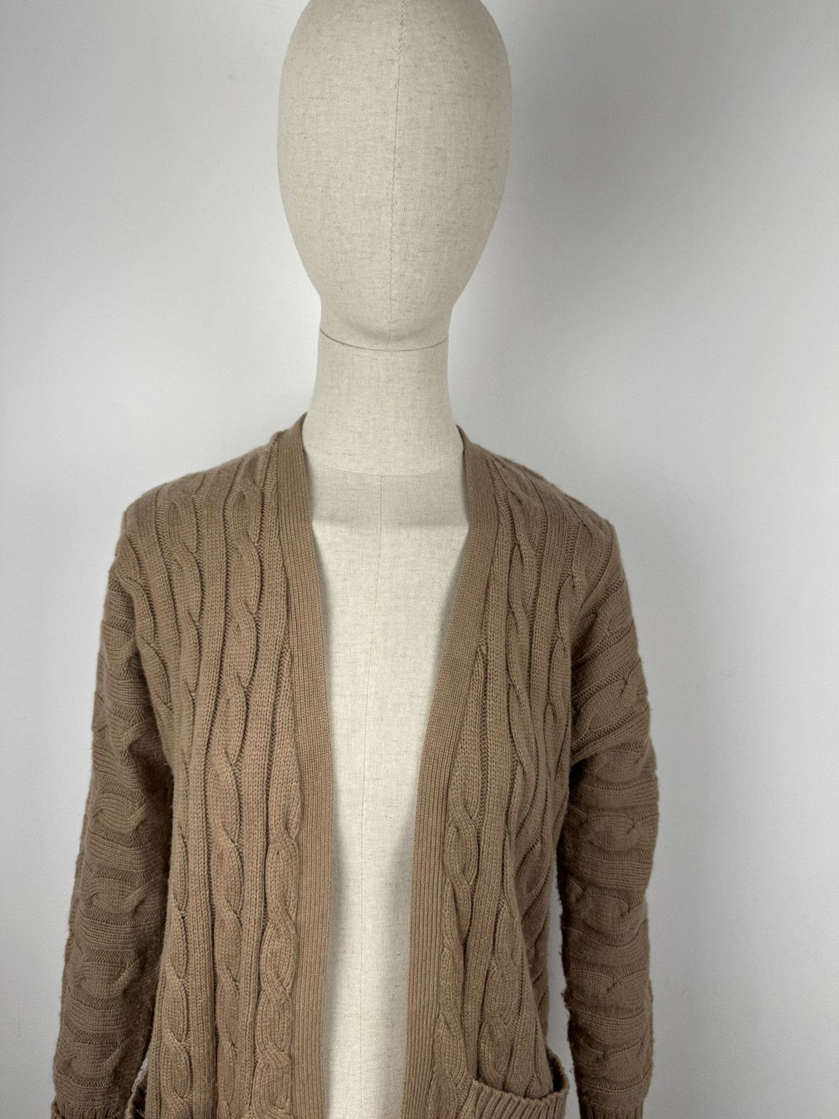 Lauren Ralph Lauren Lauren Ralph Lauren Black Label Open Cardigan Knit Sweater Size XS / US 0-2 / IT 36-38 - 2 Thumbnail