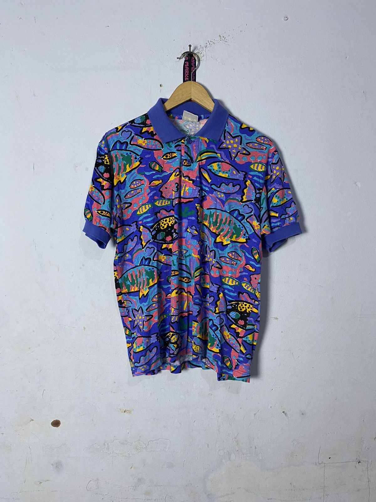 Vintage Vintage ken done polo shirt Size US S / EU 44-46 / 1 - 1 Thumbnail