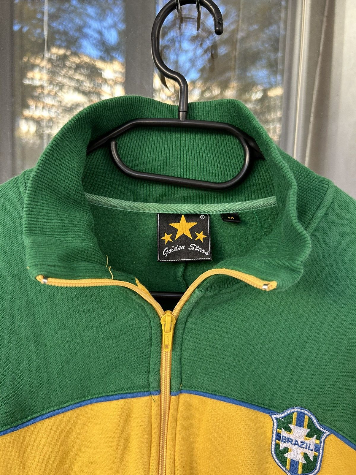 Vintage Vintage Brazil Jersey mens zip-sweatshirt jersey Size US M / EU 48-50 / 2 - 3 Thumbnail