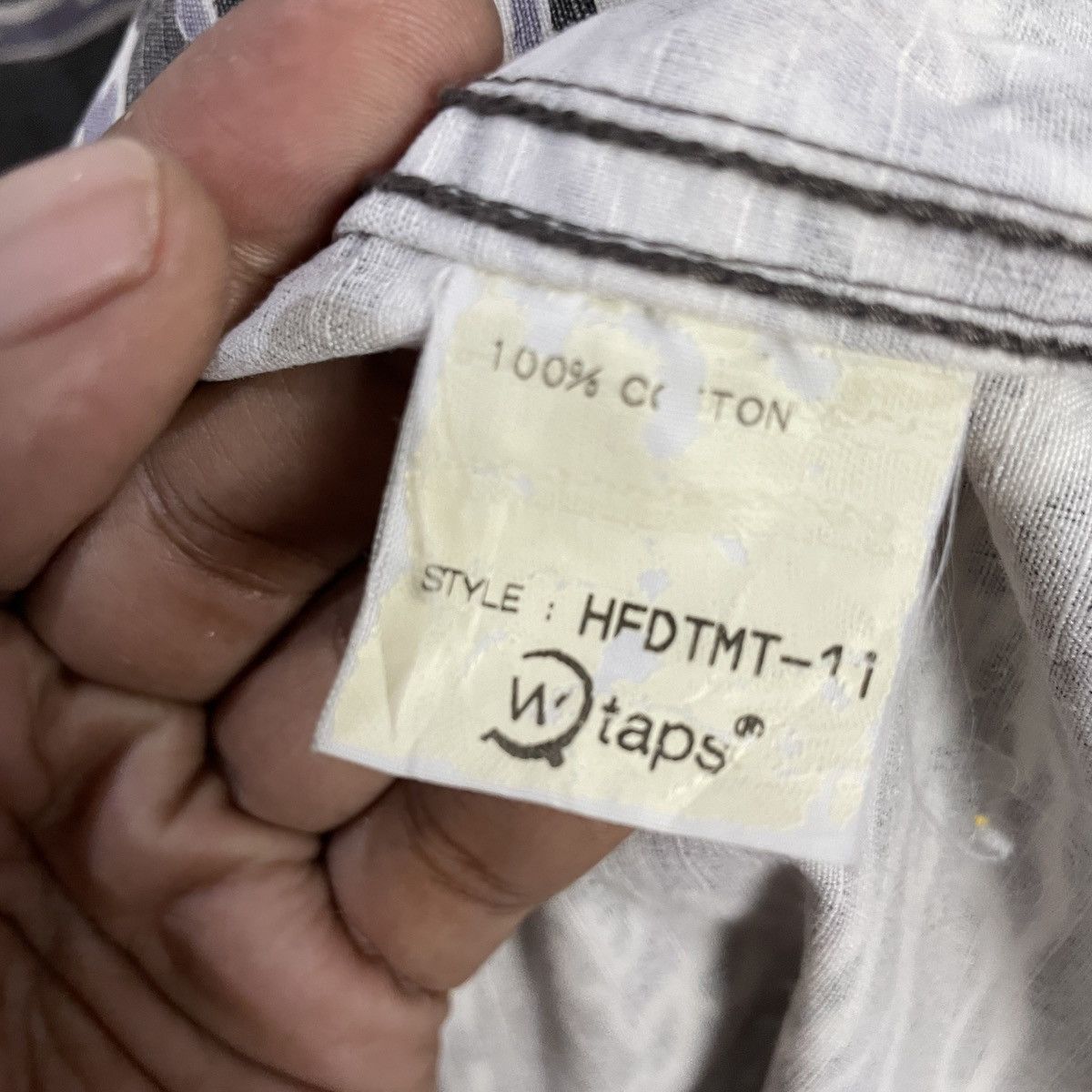Wtaps Vintage Wtaps Camorflage Collection Button Ups T-shirt Size US L / EU 52-54 / 3 - 9 Thumbnail