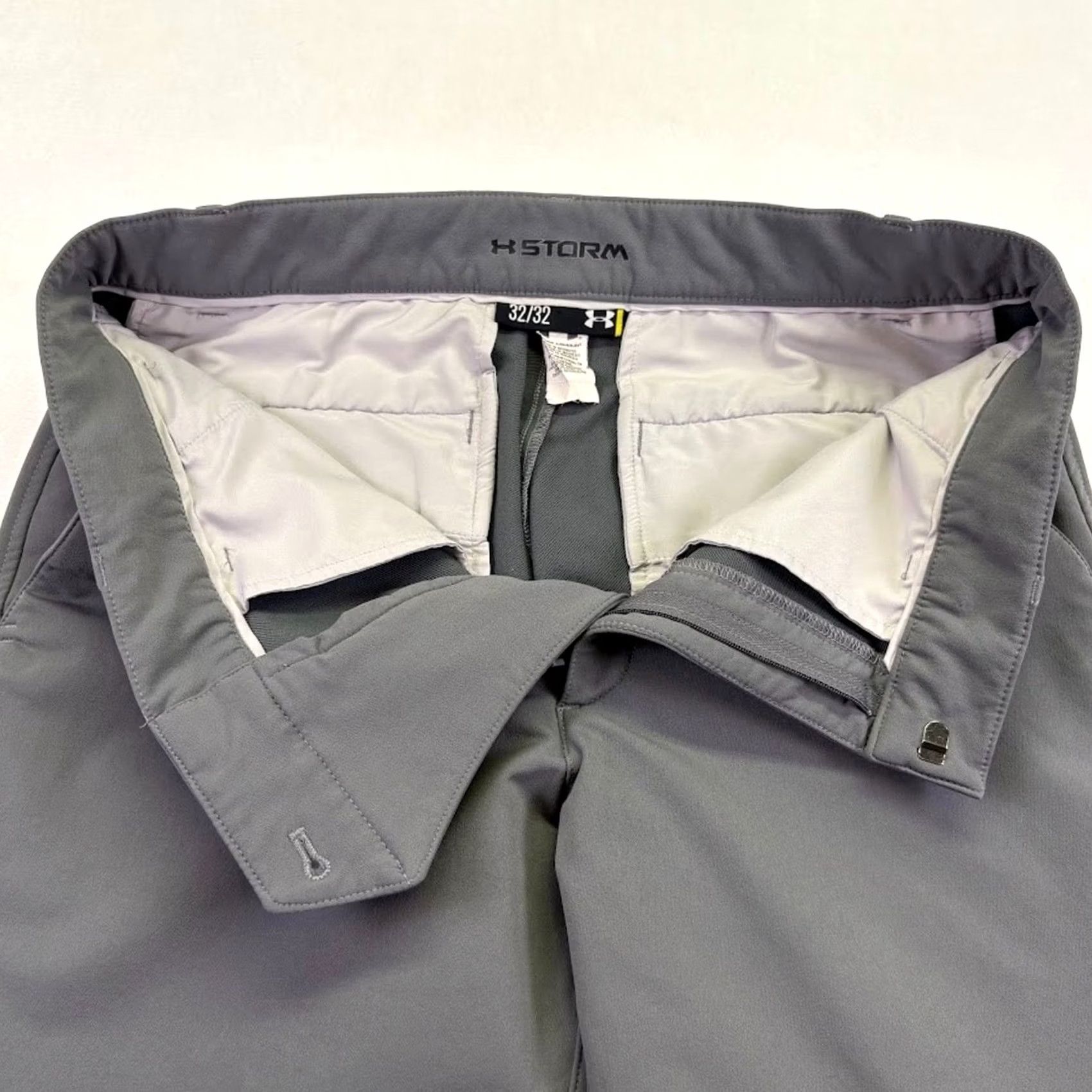Under Armour Under Armour Pants Mens 32 Gray Storm Nylon Chino Golf Water Wind Resistant Size US 32 / EU 48 - 6 Thumbnail