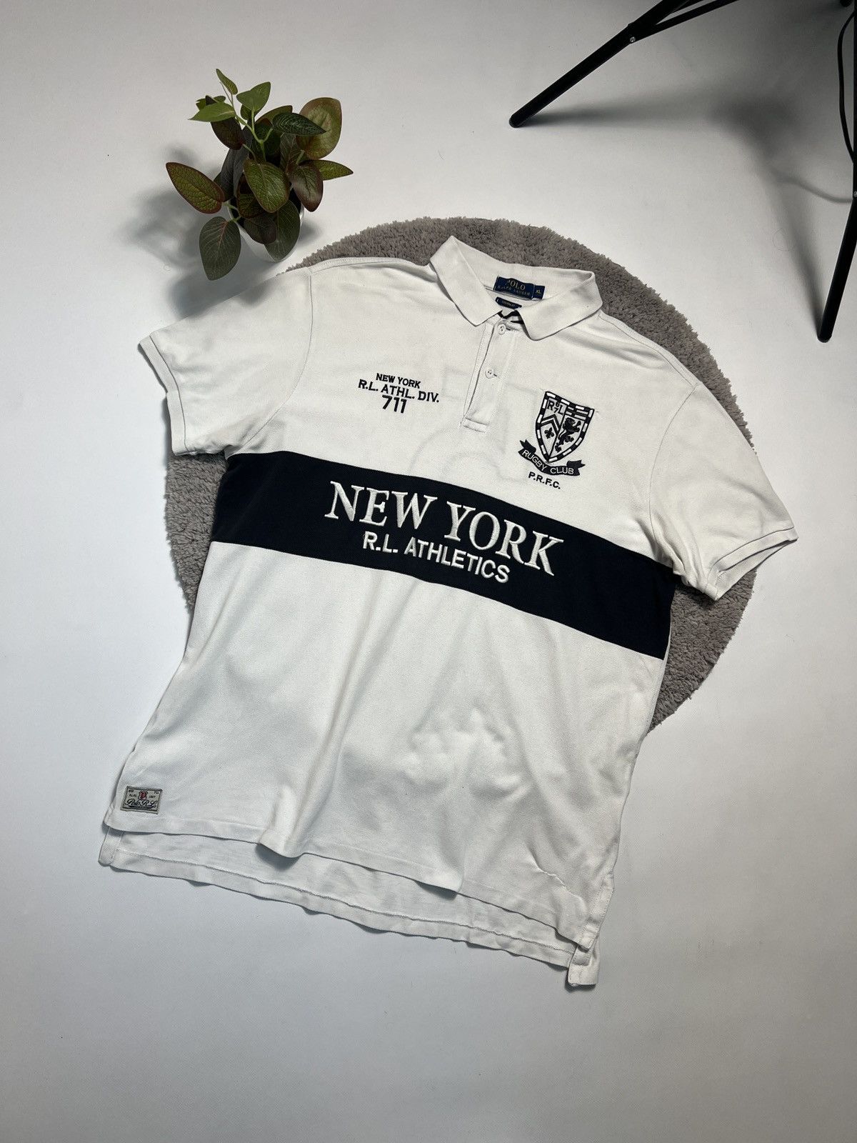 Polo Ralph Lauren Polo Ralph Lauren New York T-shirt Size US XL / EU 56 / 4 - 2 Thumbnail