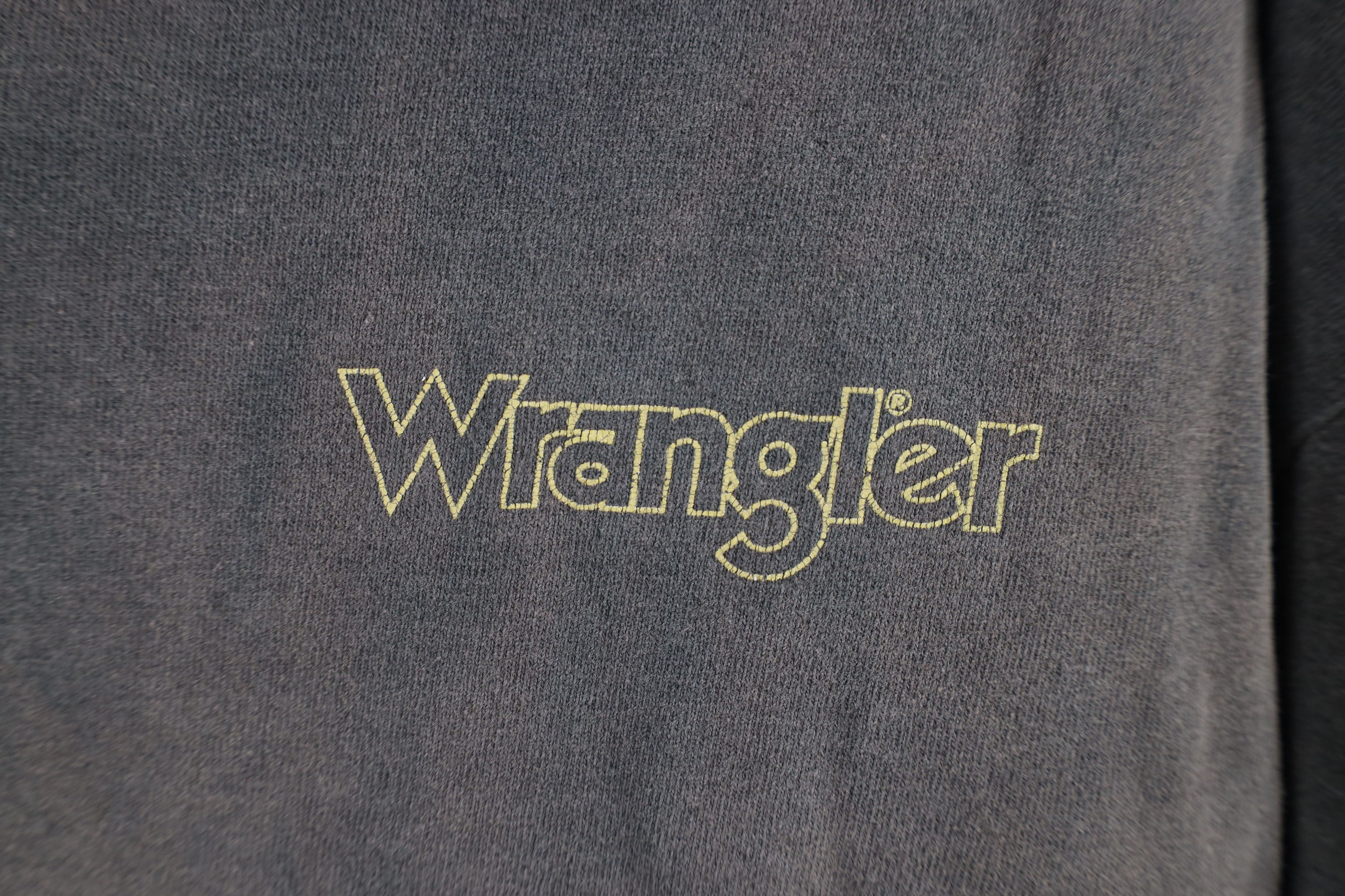 Vintage × Wrangler Vintage 90s Wrangler Dare ToBe Bold Bull Fire Flames T-Shirt Size US XXL / EU 58 / 5 - 4 Thumbnail