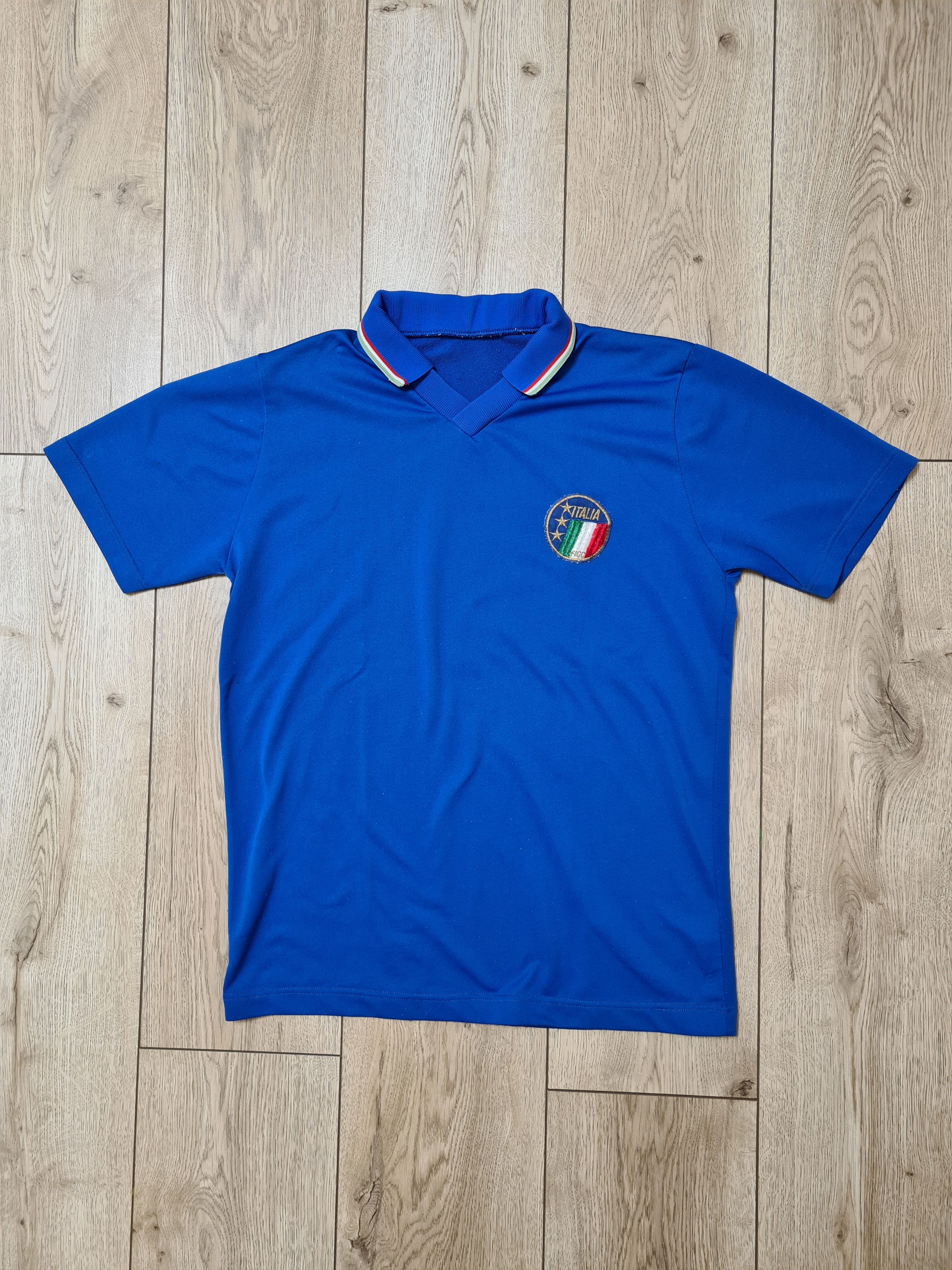 Vintage ITALY ITALIA 1984 1986 HOME FOOTBALL SHIRT SOCCER JERSEY Size US S / EU 44-46 / 1 - 1 Thumbnail