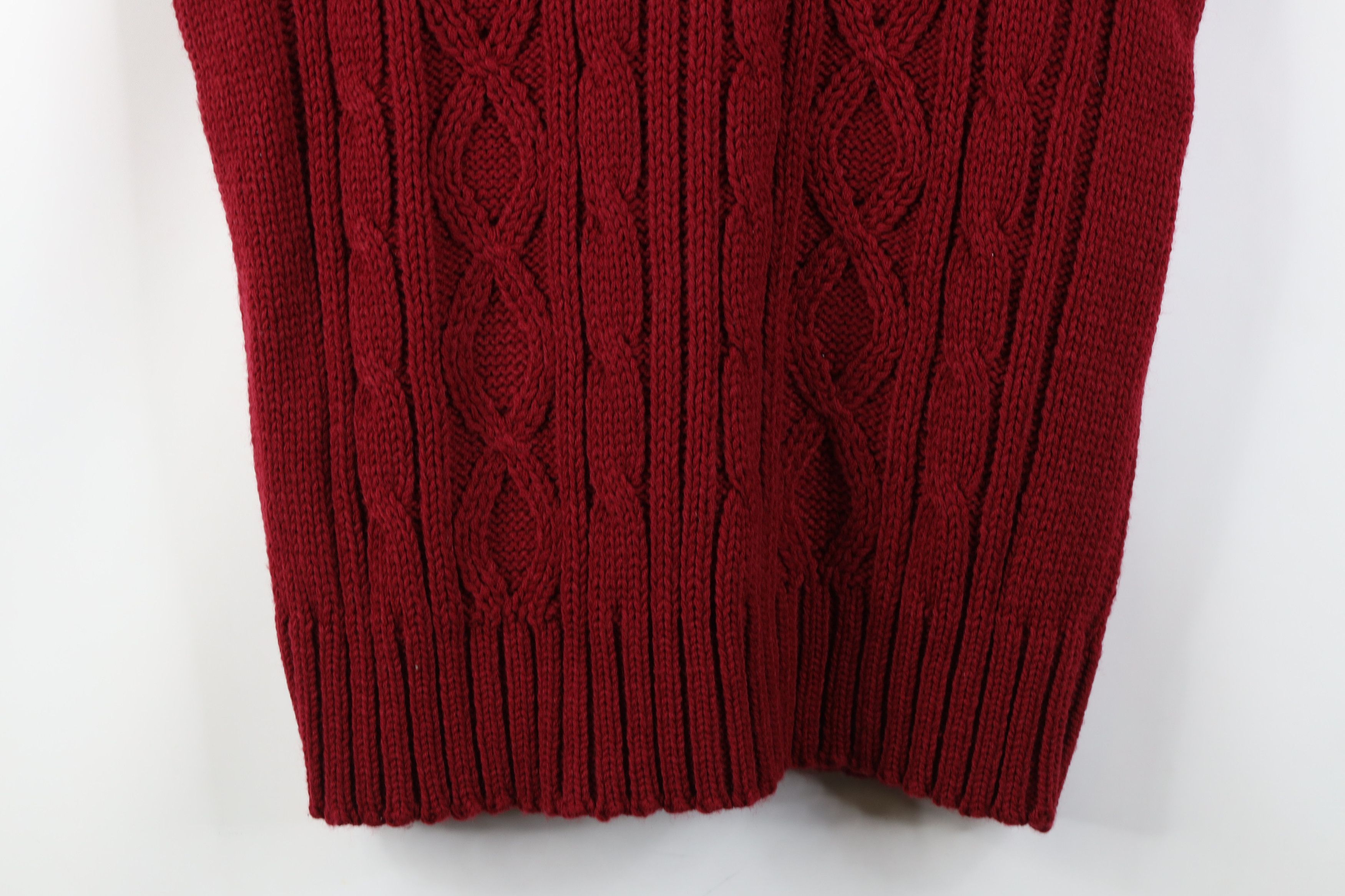 Vintage Vintage 70s Streetwear Knit Fisherman Cardigan Sweater Vest Size US L / EU 52-54 / 3 - 10 Thumbnail