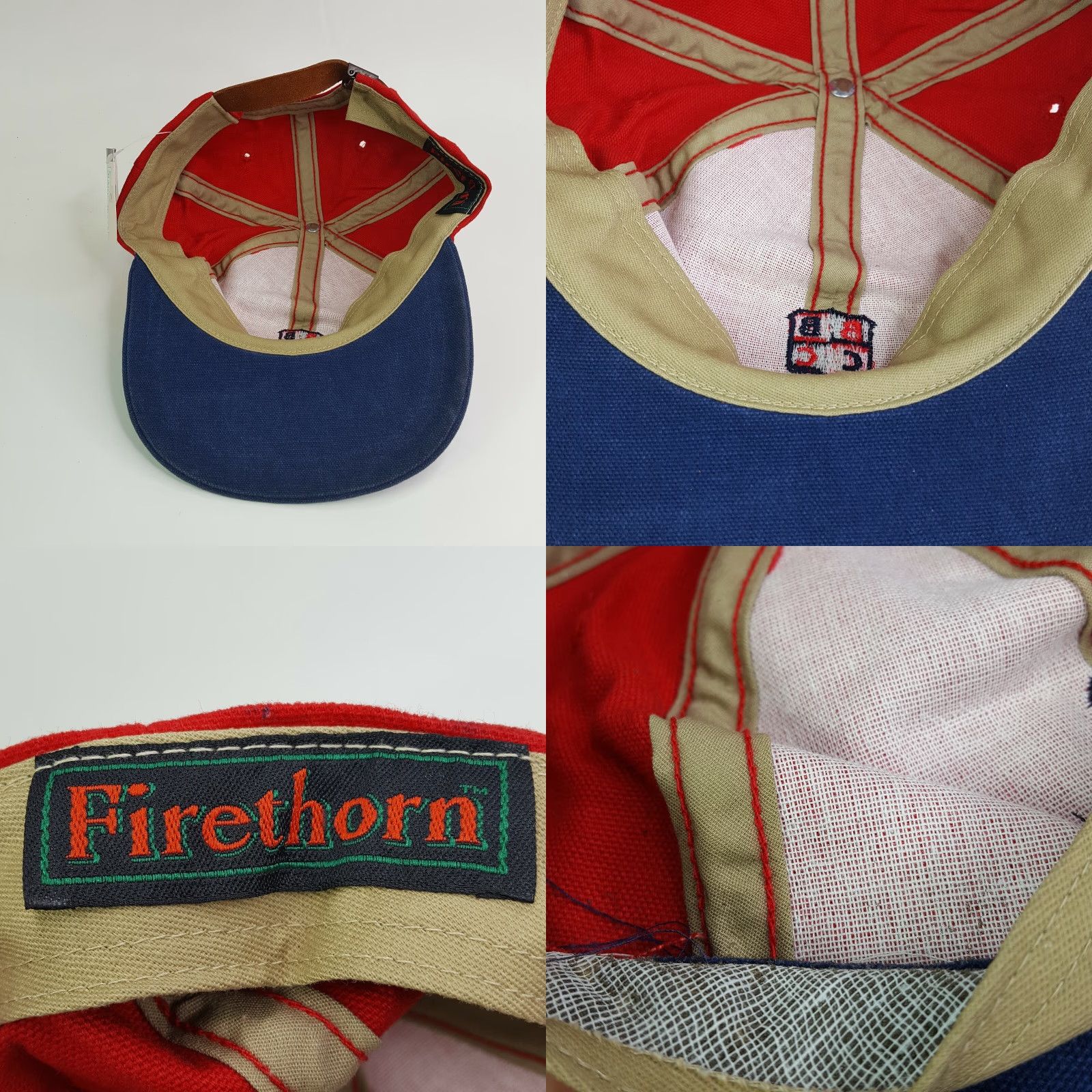 Vintage VINTAGE Firethorn Beaver Brook Country Club Snapback Adjustable Golf Hat Cap Mens Red 90s Baseball Cap Size ONE SIZE - 8 Thumbnail