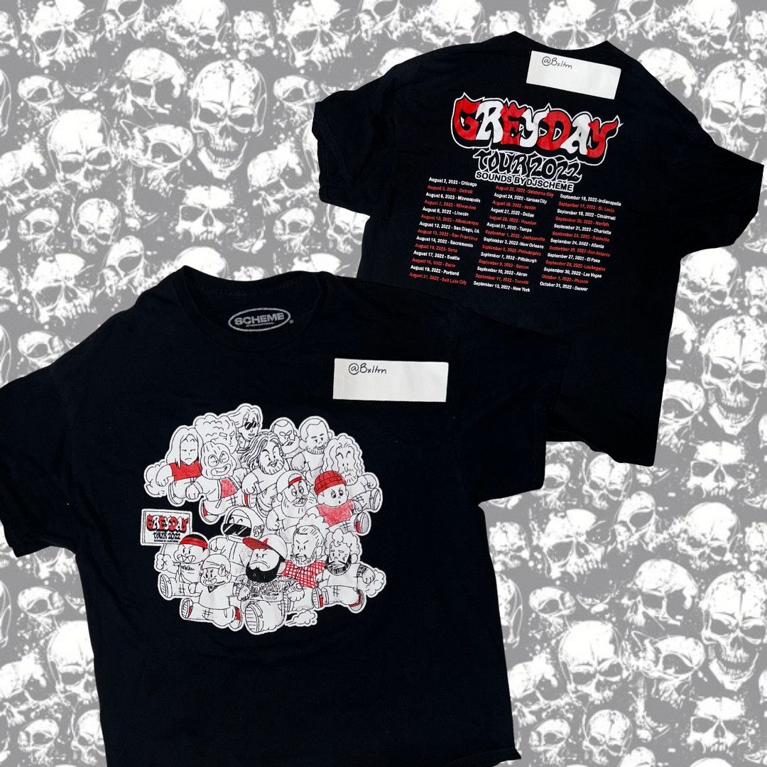 Band Tees GREYDAY 22 MERCH Size US XL / EU 56 / 4 - 1 Thumbnail