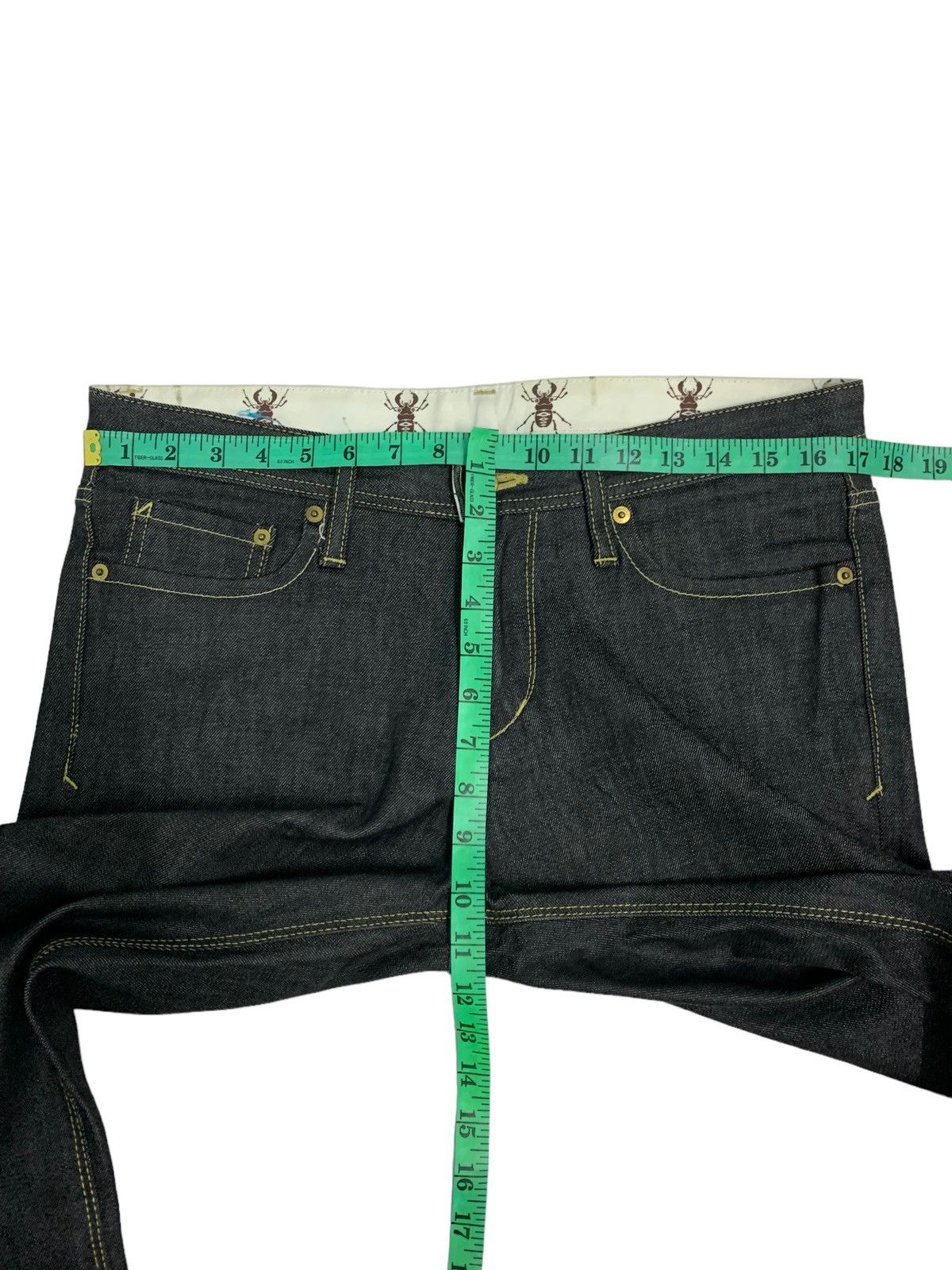 PHENOMENON 🔥Vintage Japanese Brand Phenomenon Slim Fit Jeans Size US 33 - 12 Thumbnail