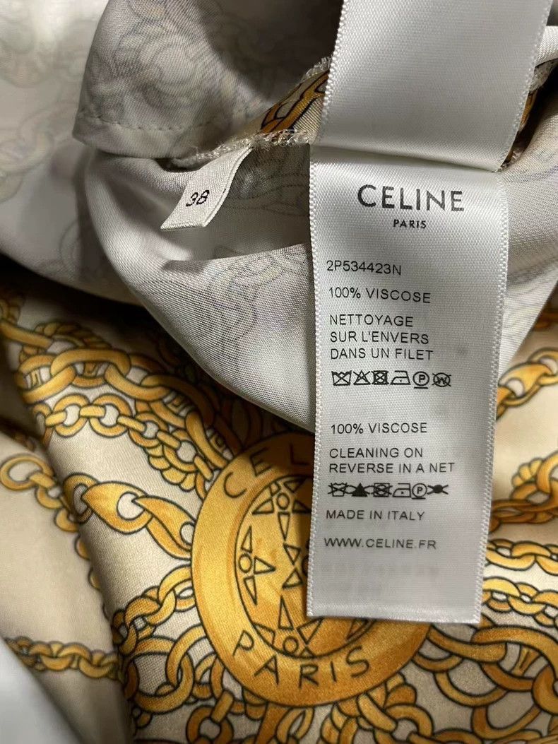 Celine Celine Silk Sports Pants Size US 38 / EU 54 - 6 Thumbnail