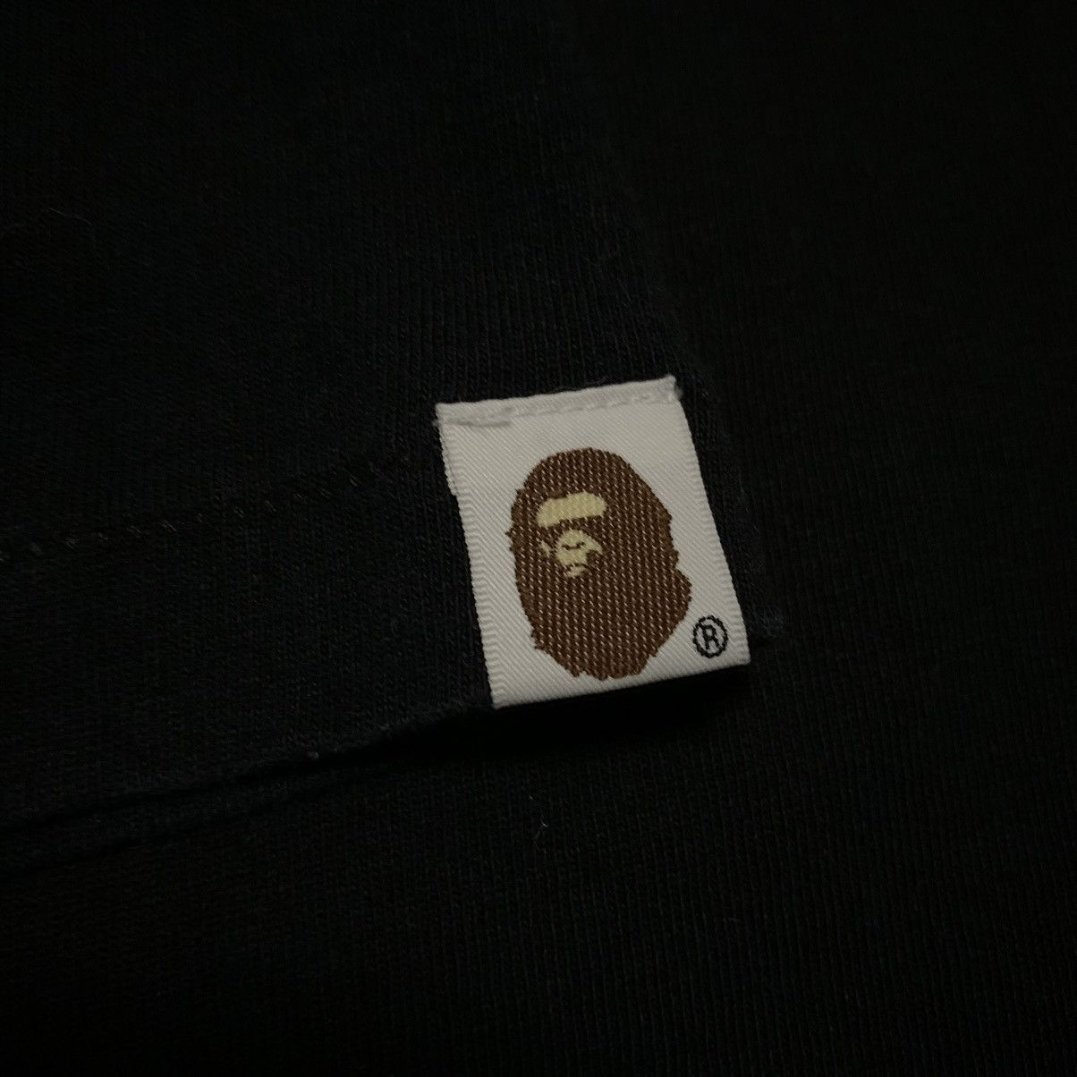 Bape Bape Large Shark 1st Camo Black Tee A Bathing Ape Size US L / EU 52-54 / 3 - 8 Thumbnail
