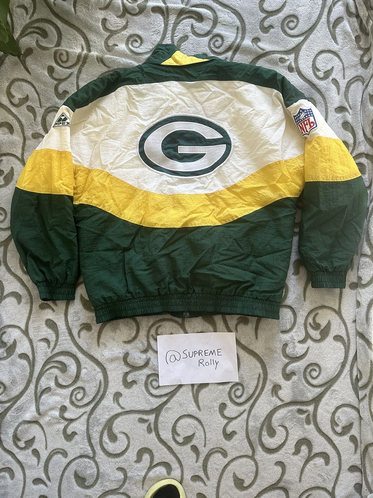 Apex One × NFL × Vintage Green Bay Packers Vintage NFL Jacket Size US L / EU 52-54 / 3 - 2 Thumbnail