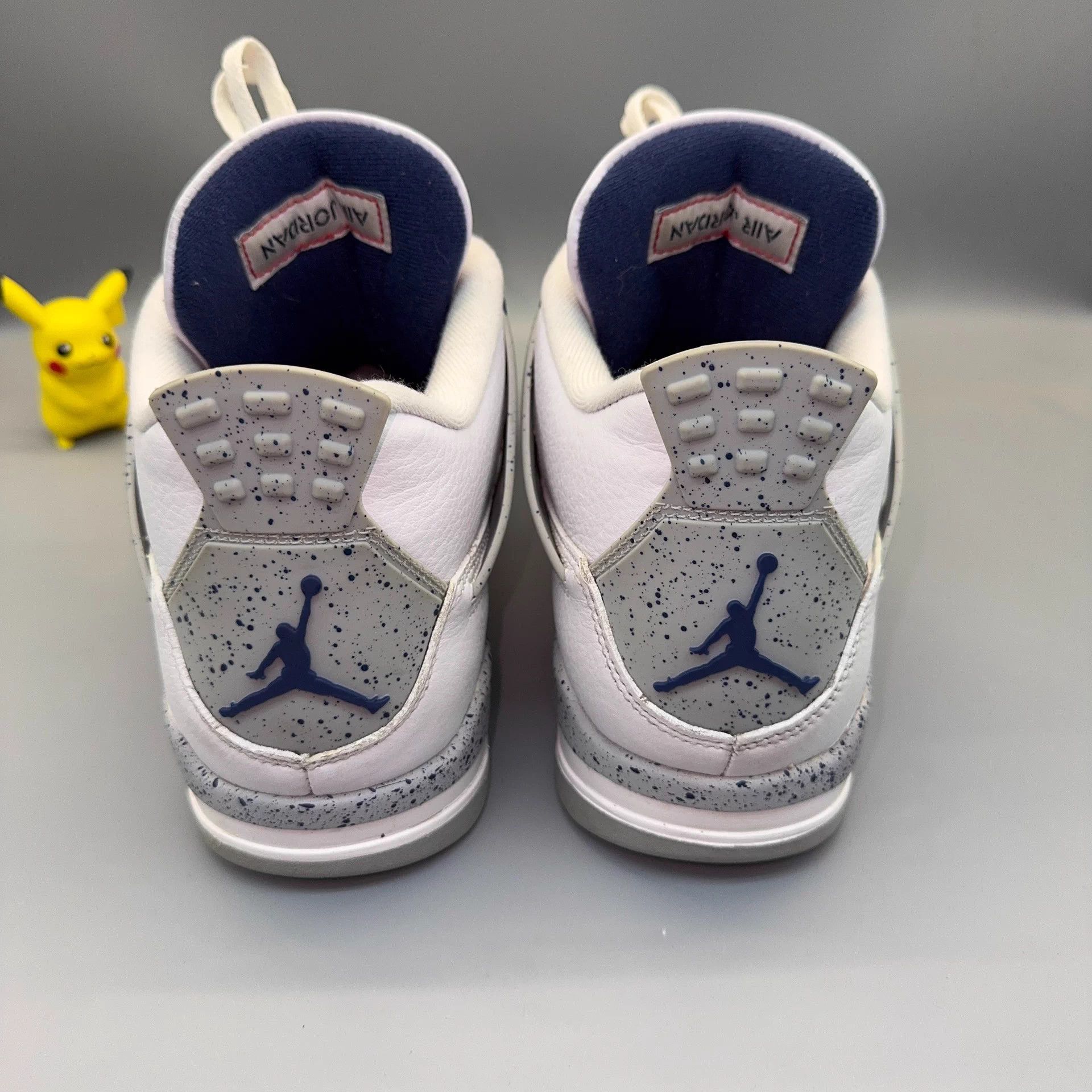 Nike Jordan AJ4 Midnight Blue Size 44.5 Size US 11.5 / EU 44-45 - 3 Thumbnail